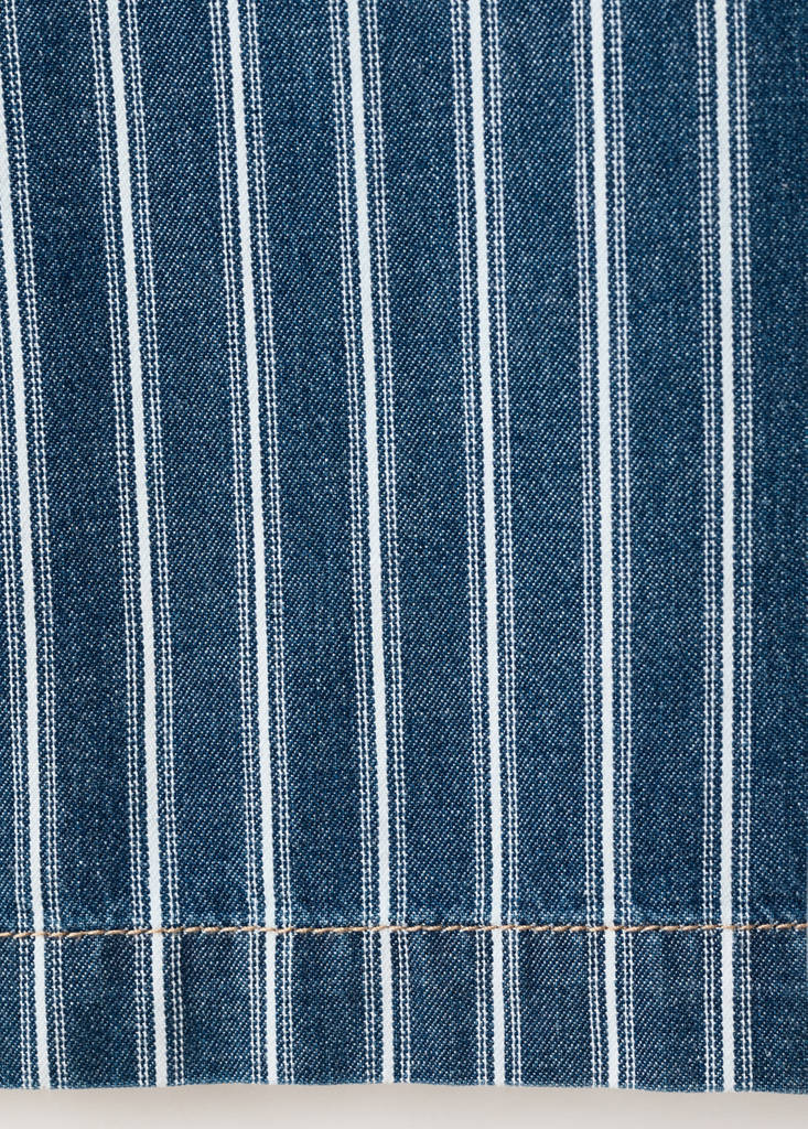Striped jeans — Blue