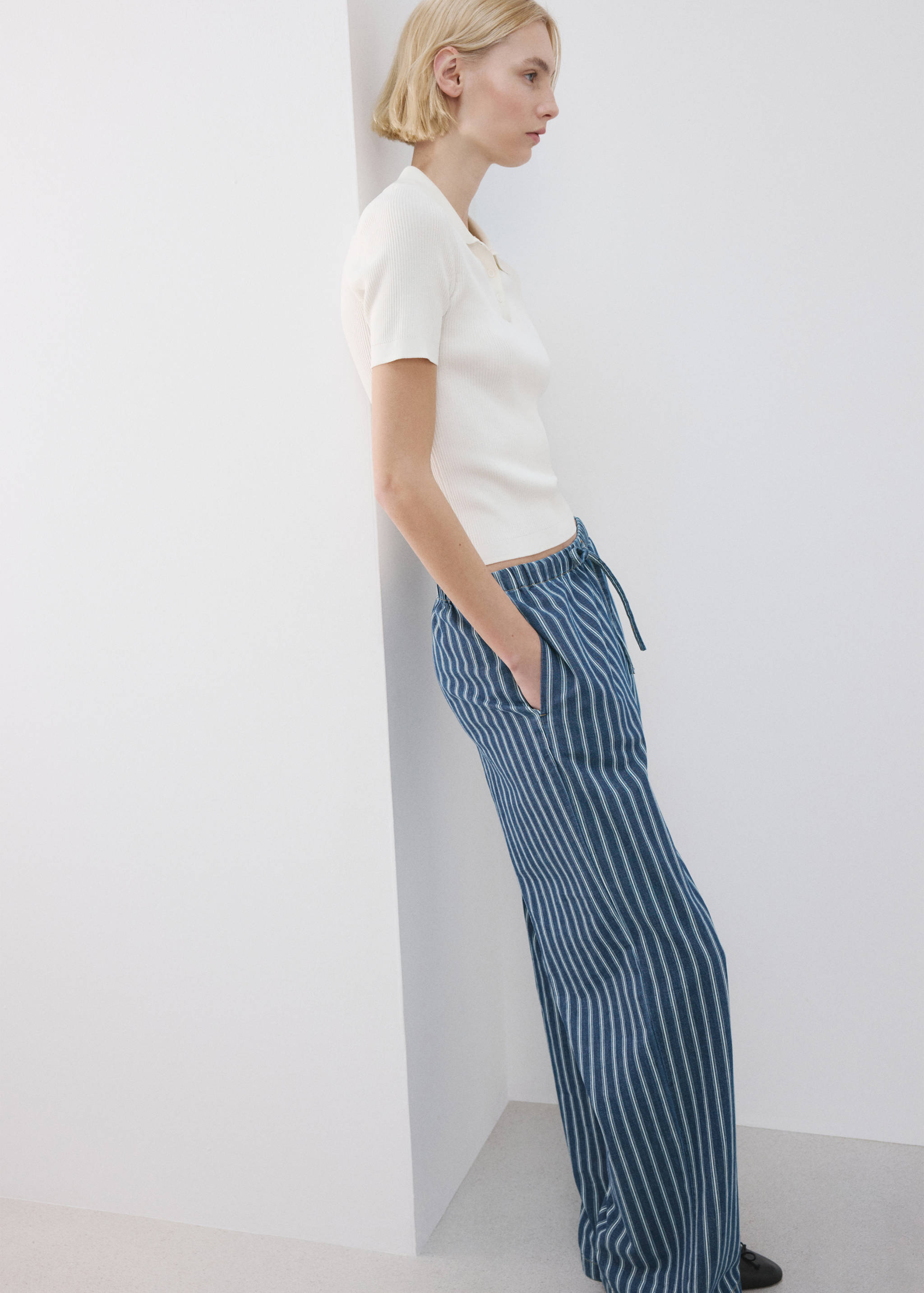 Jean rayé - Détail de l'article 2