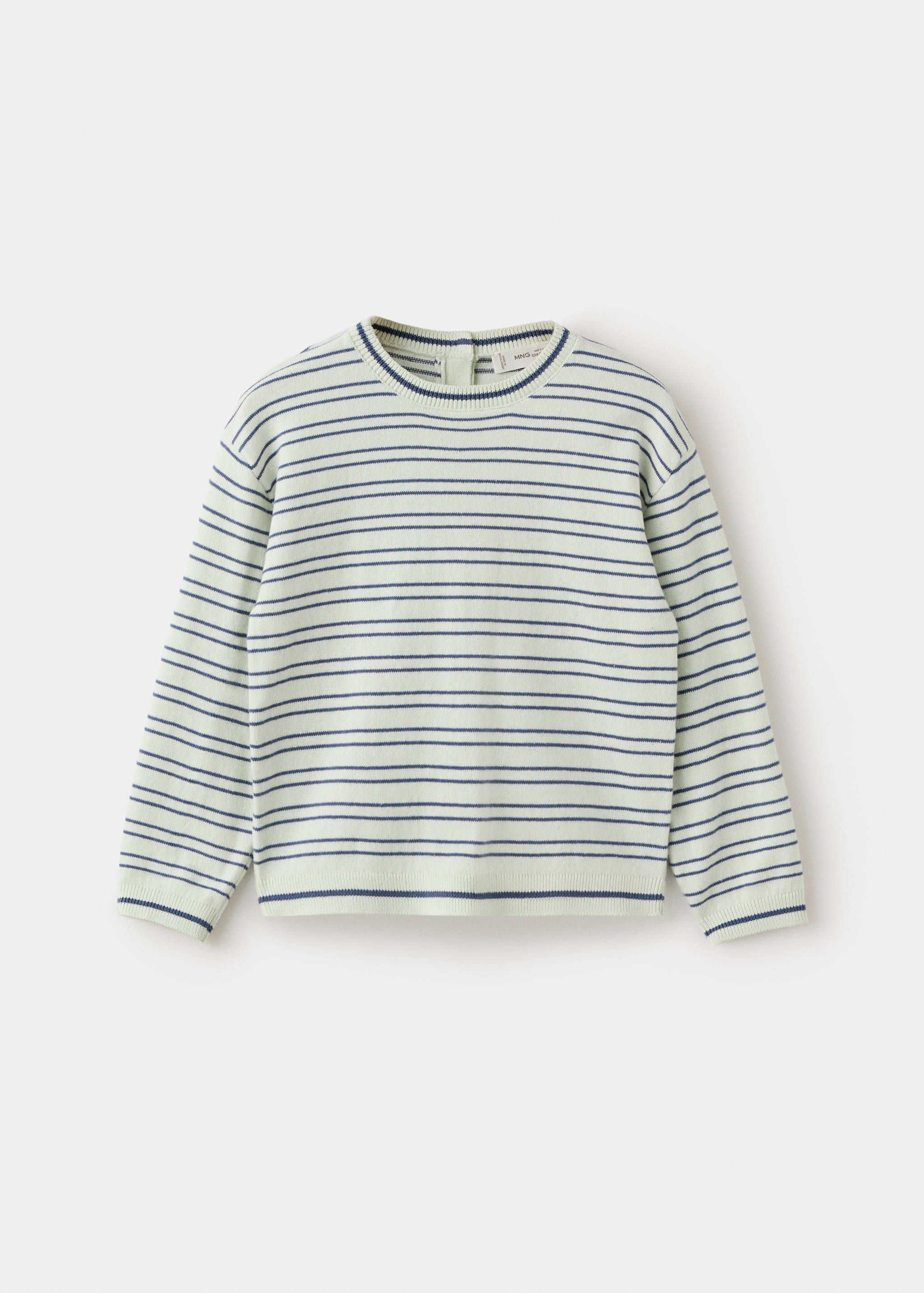 Jersey punto fino rayas - Artículo sin modelo