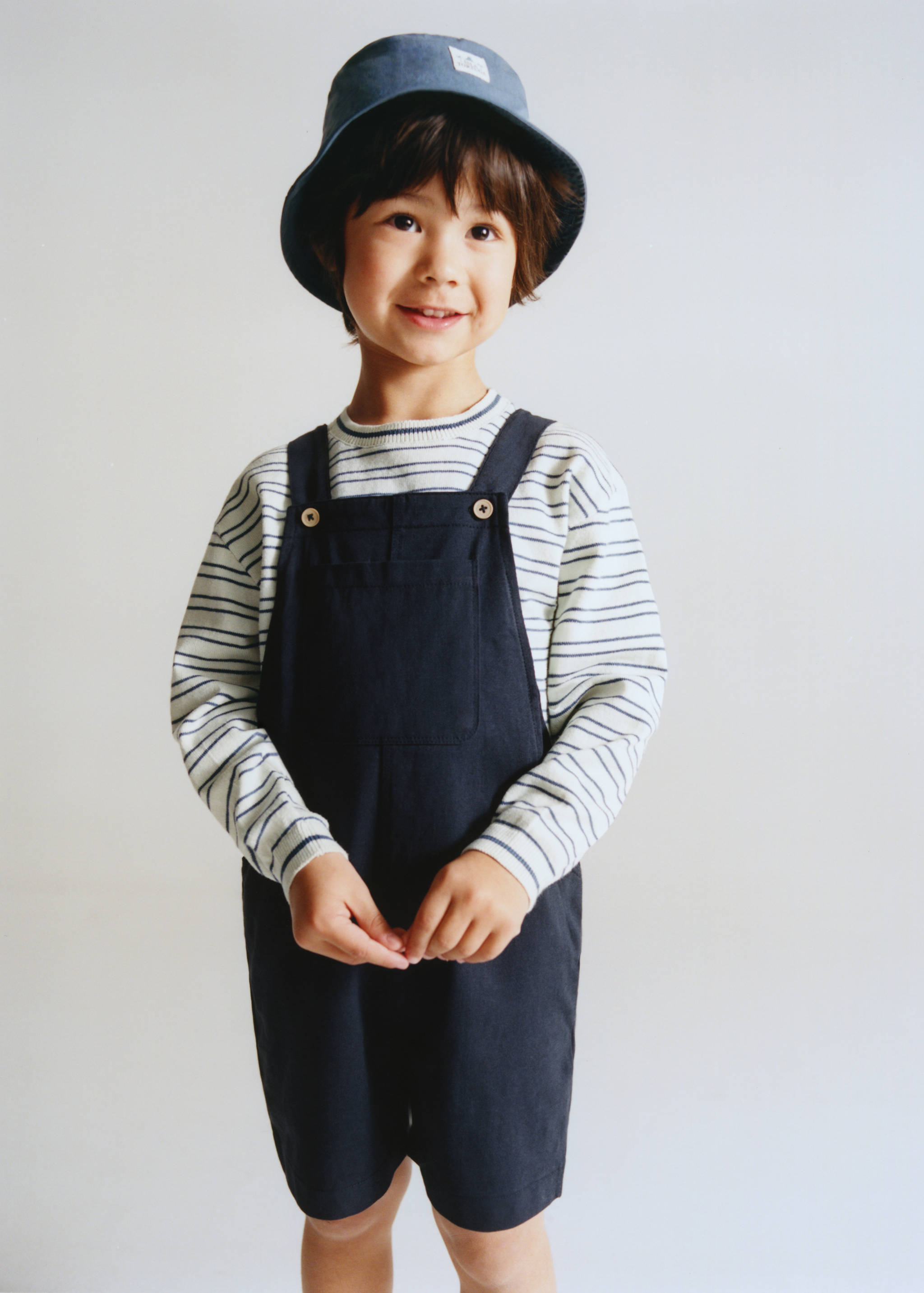 Striped fine knit sweater - Details of the article 5