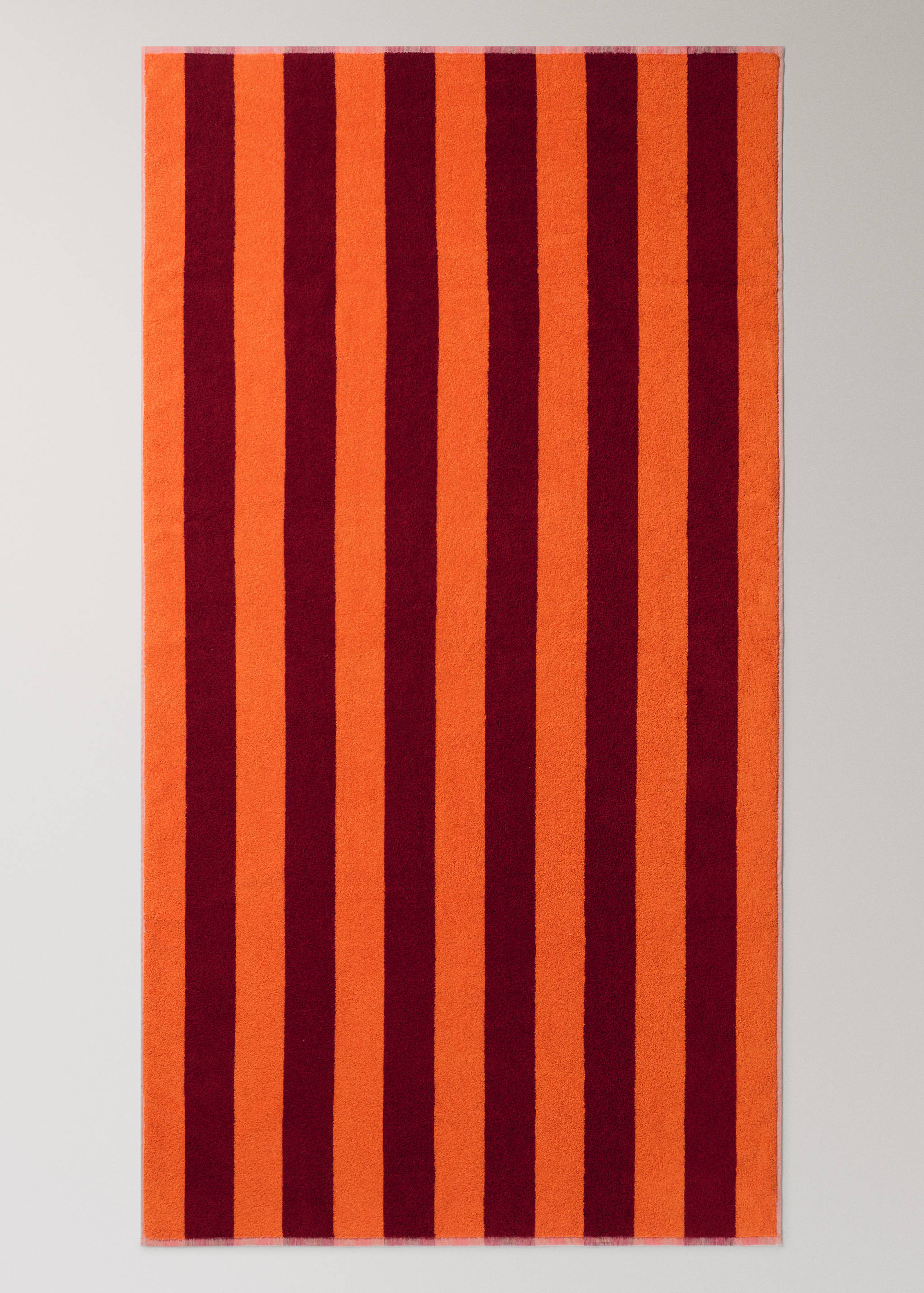 Reversible striped beach towel - Details of the article 3