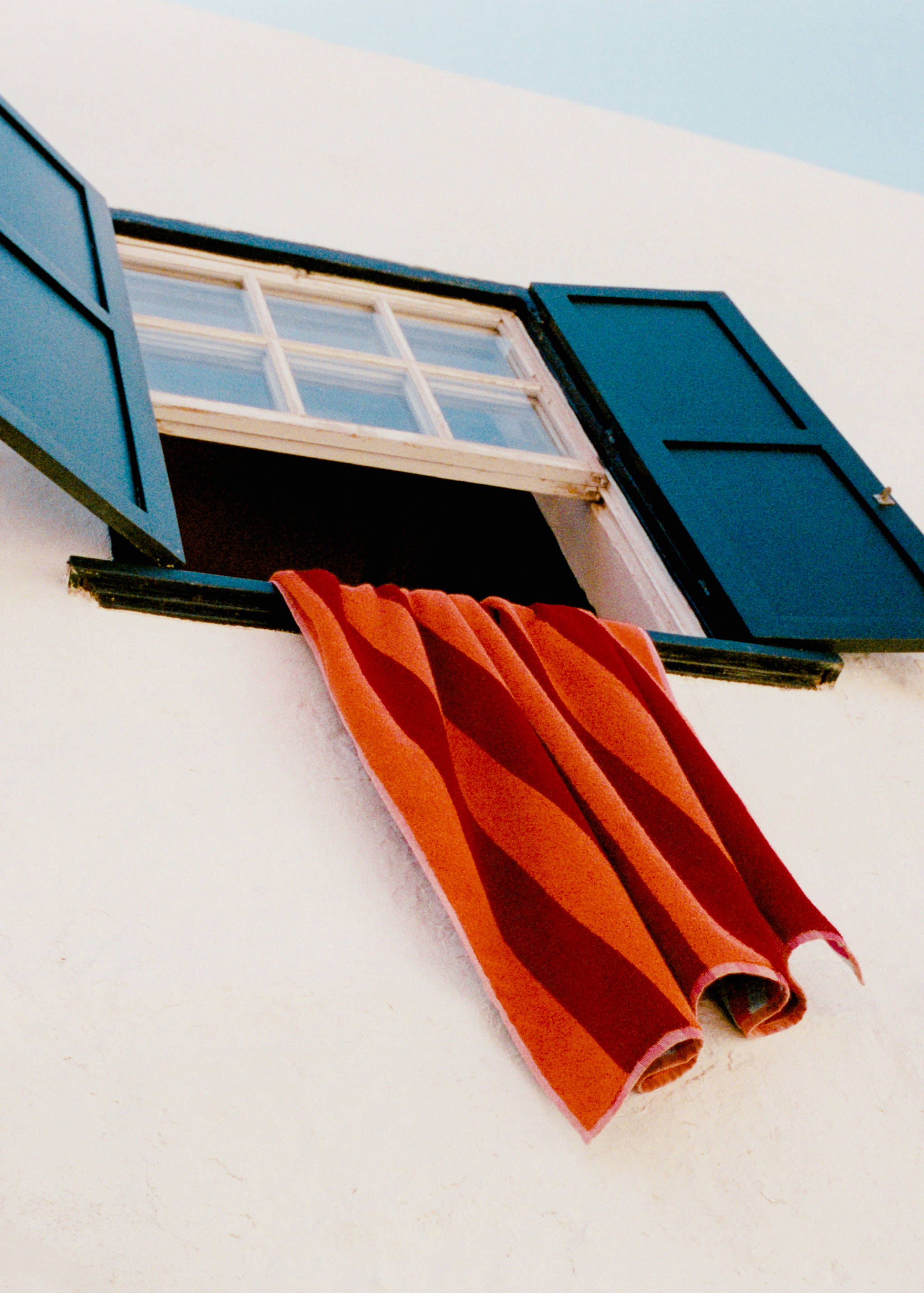 Reversible striped beach towel - Details of the article 5