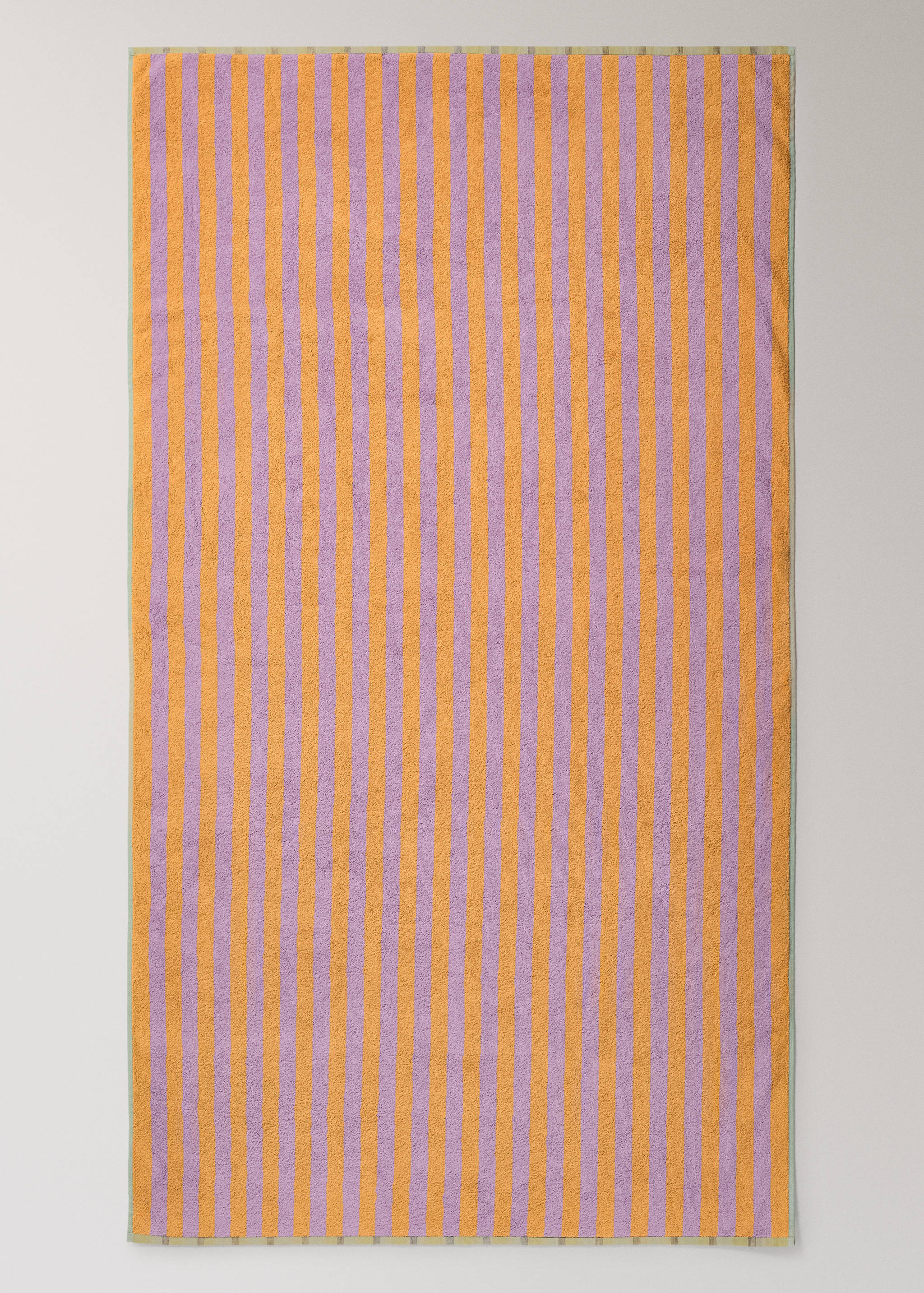 Reversible striped beach towel - Details of the article 4