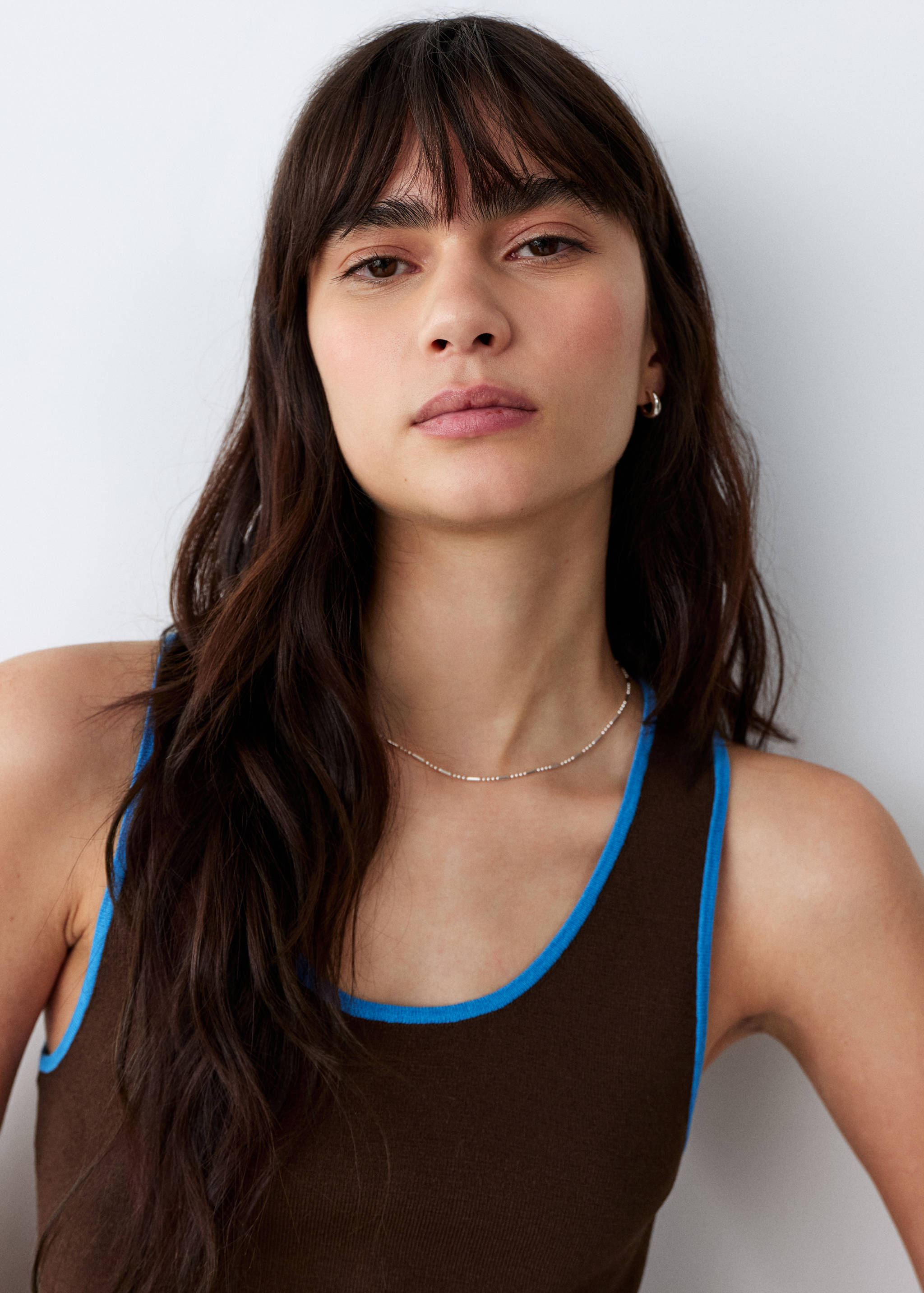 Top cuello contraste - Detalle del artículo 1