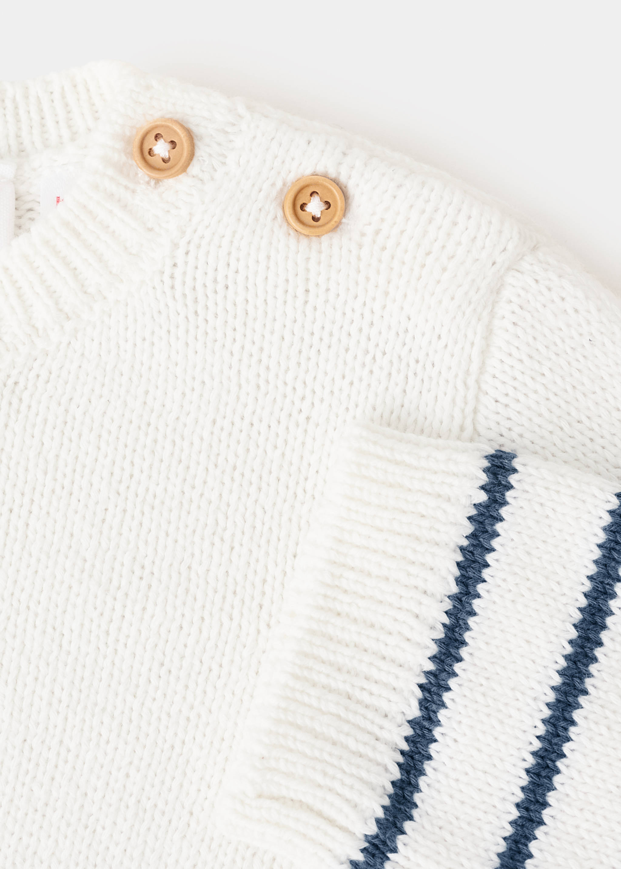 Knit striped sweater - Details of the article 8