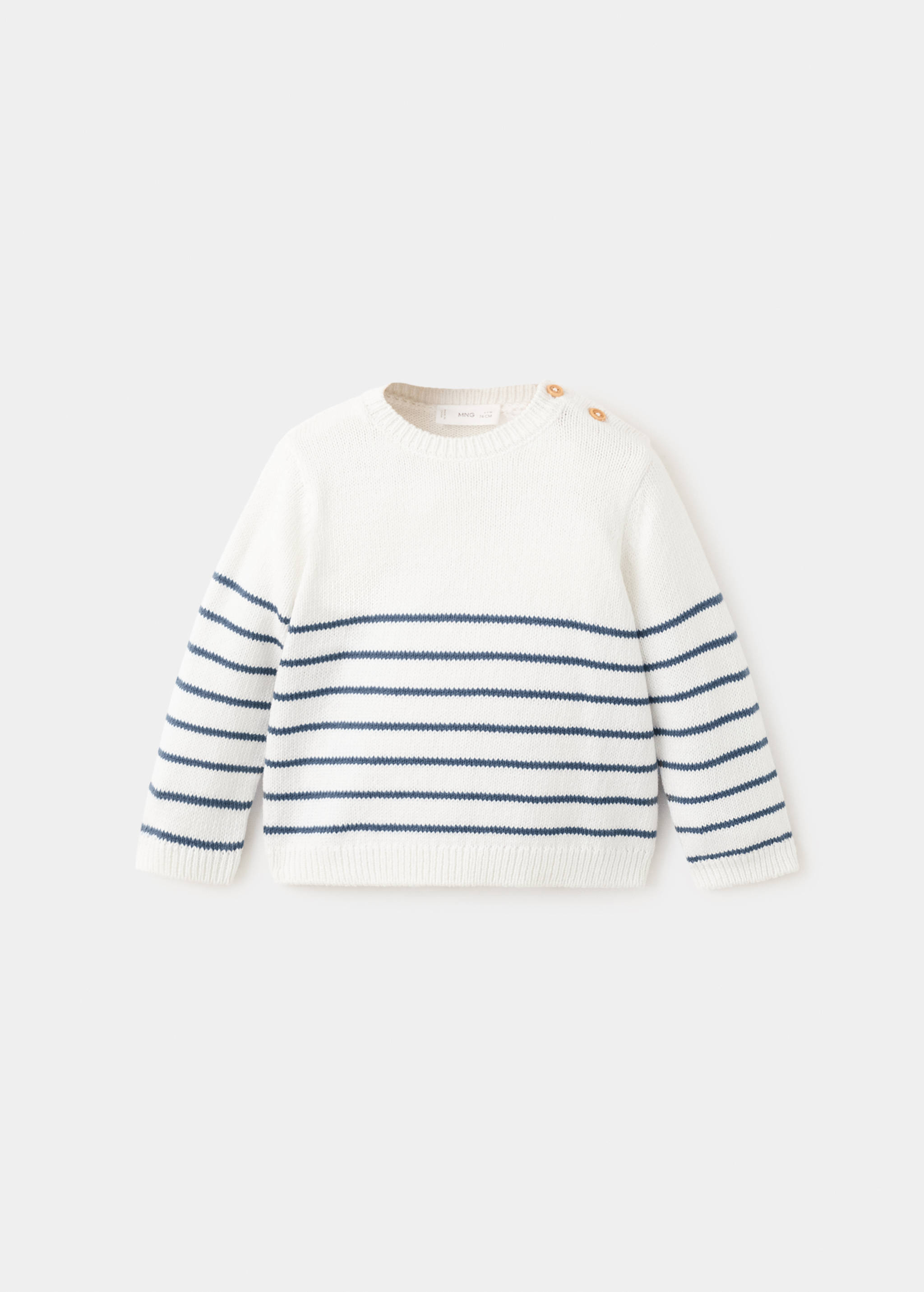 Knit striped sweater - Товар без моделі