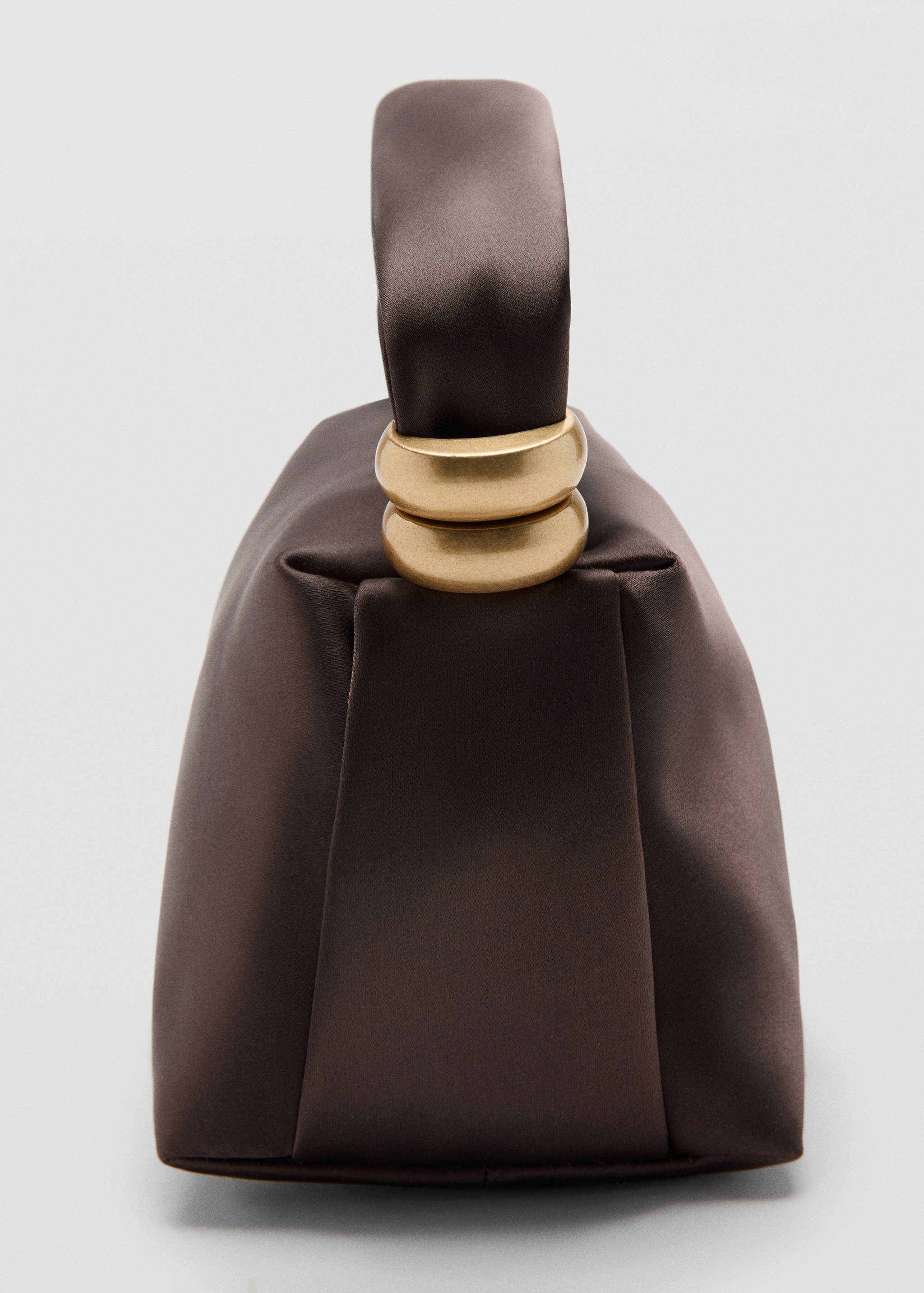 Metallic detail handbag - Details of the article 1