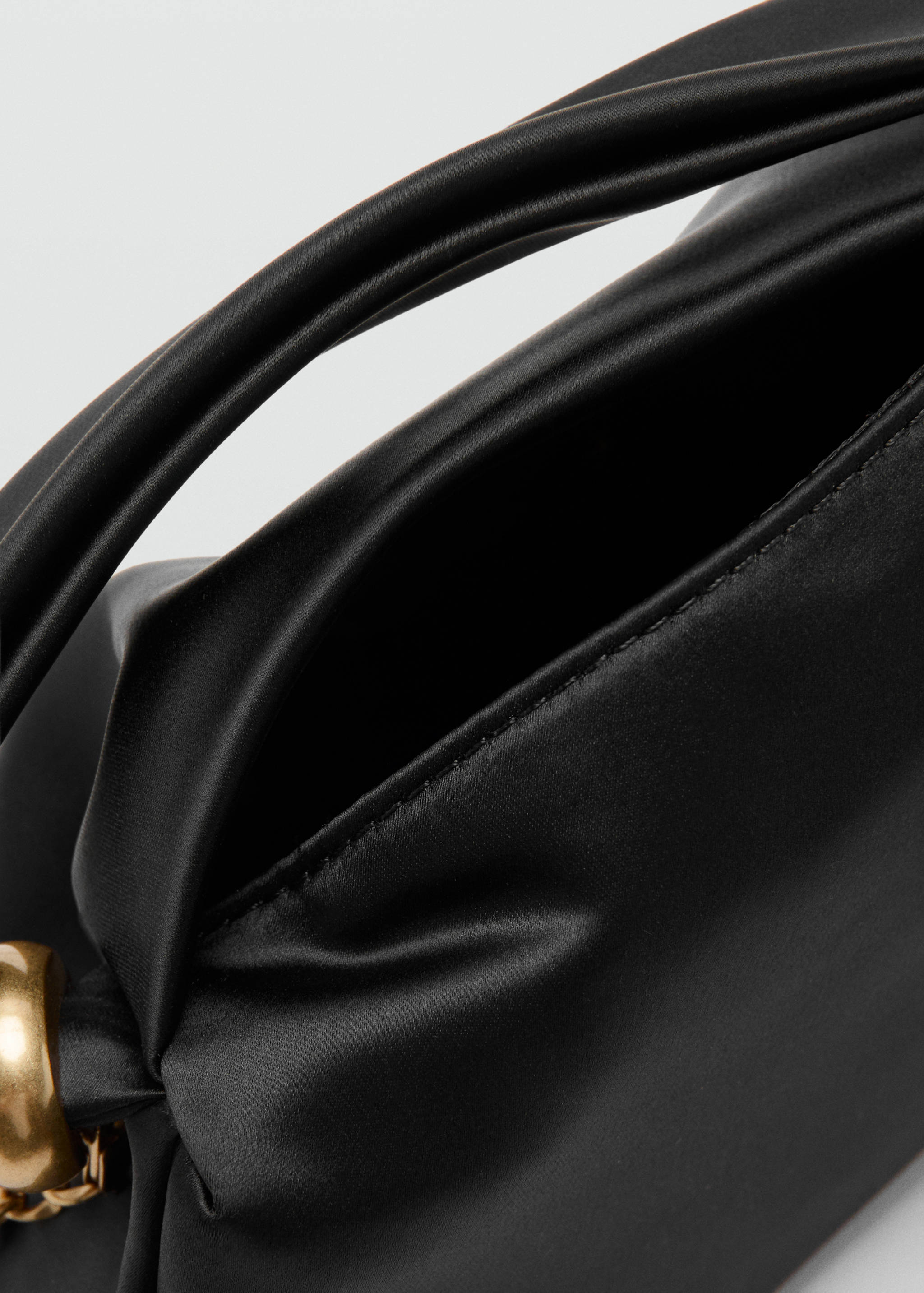 Metallic detail handbag - Details of the article 2