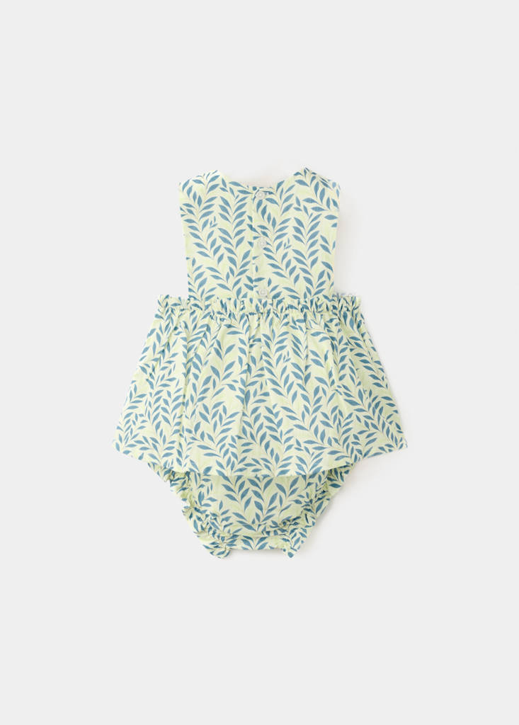 Vestido y ranita estampado