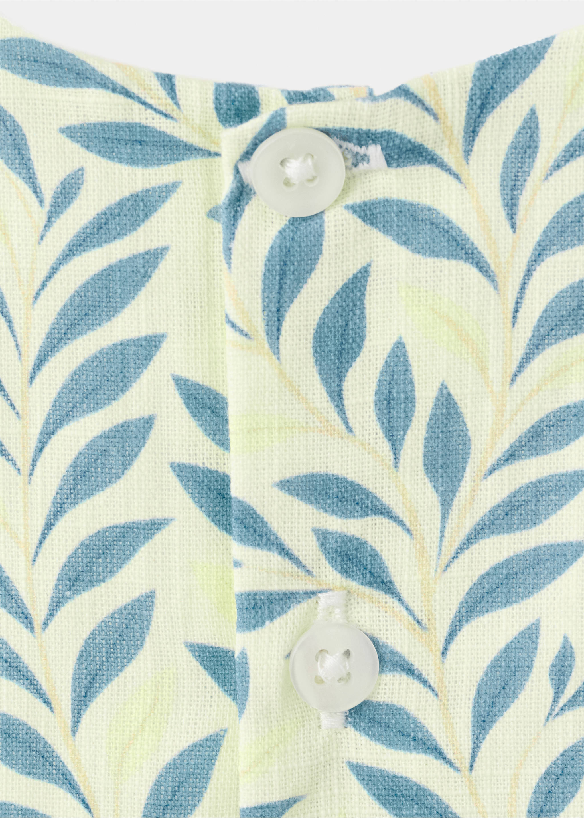 Vestido y ranita estampado - Detalle del artículo 8, Blanco roto. Ref: 27066723-00.