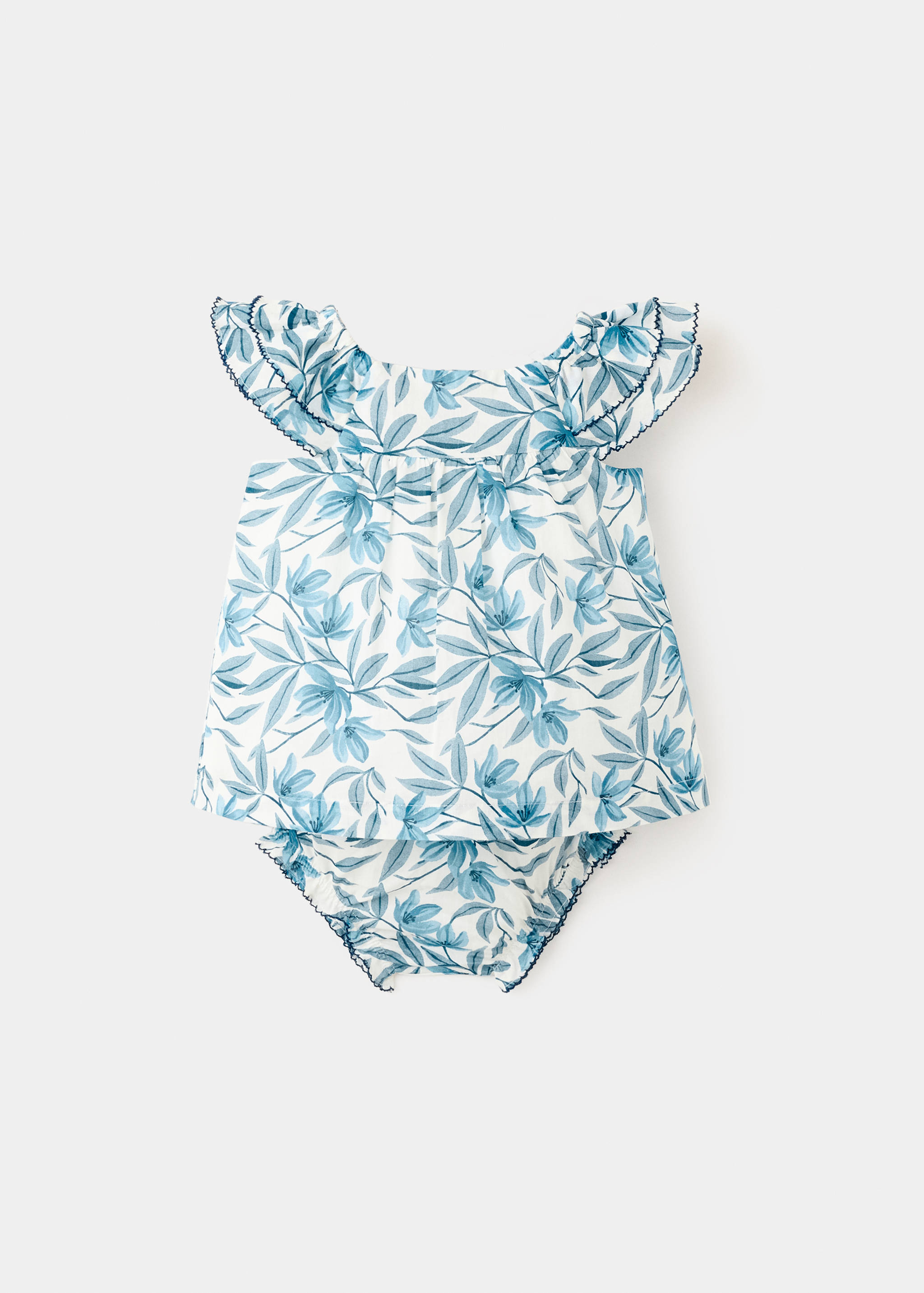 Vestido y ranita flores - Artículo sin modelo