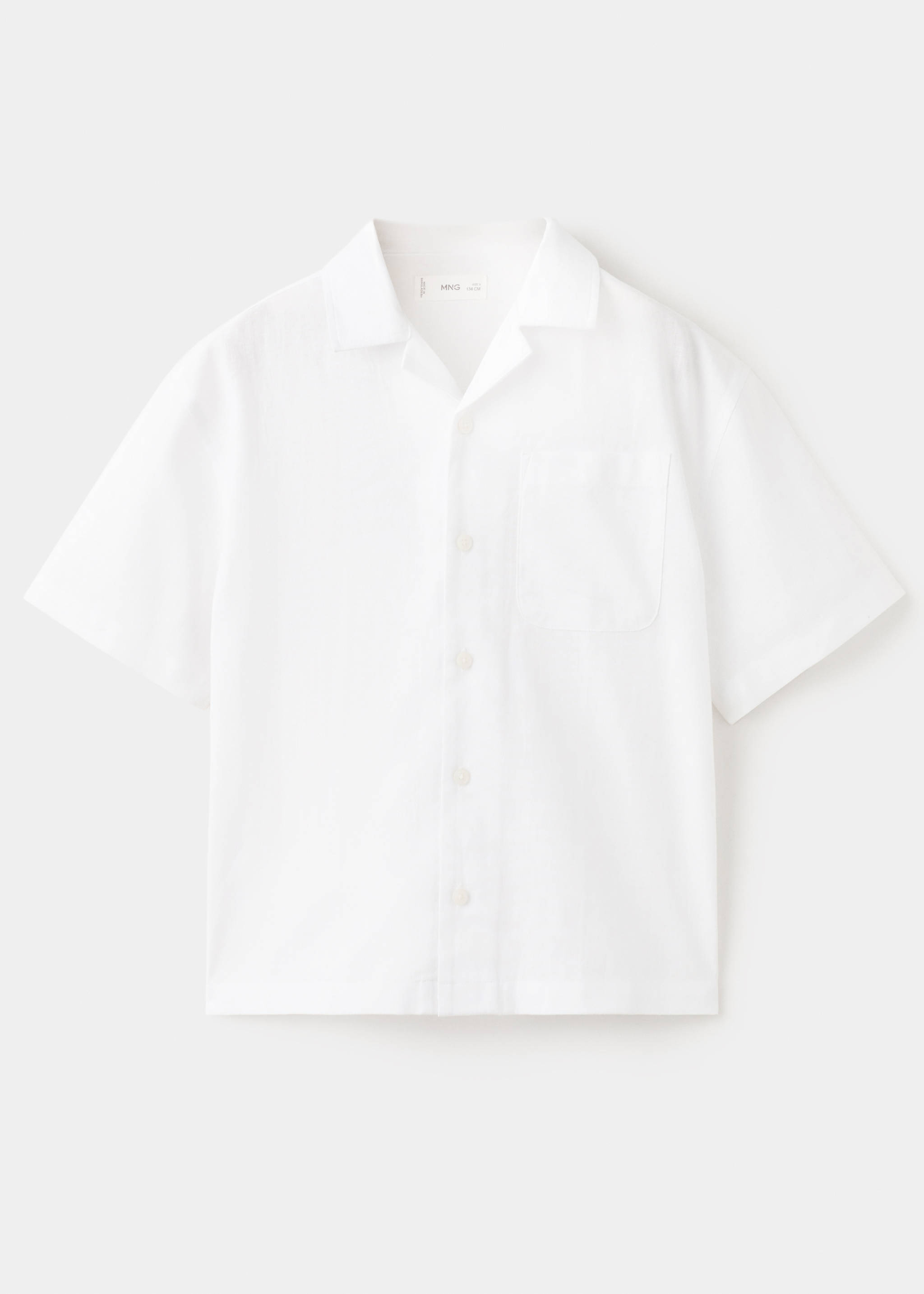 Camisa manga corta lino - Artículo sin modelo