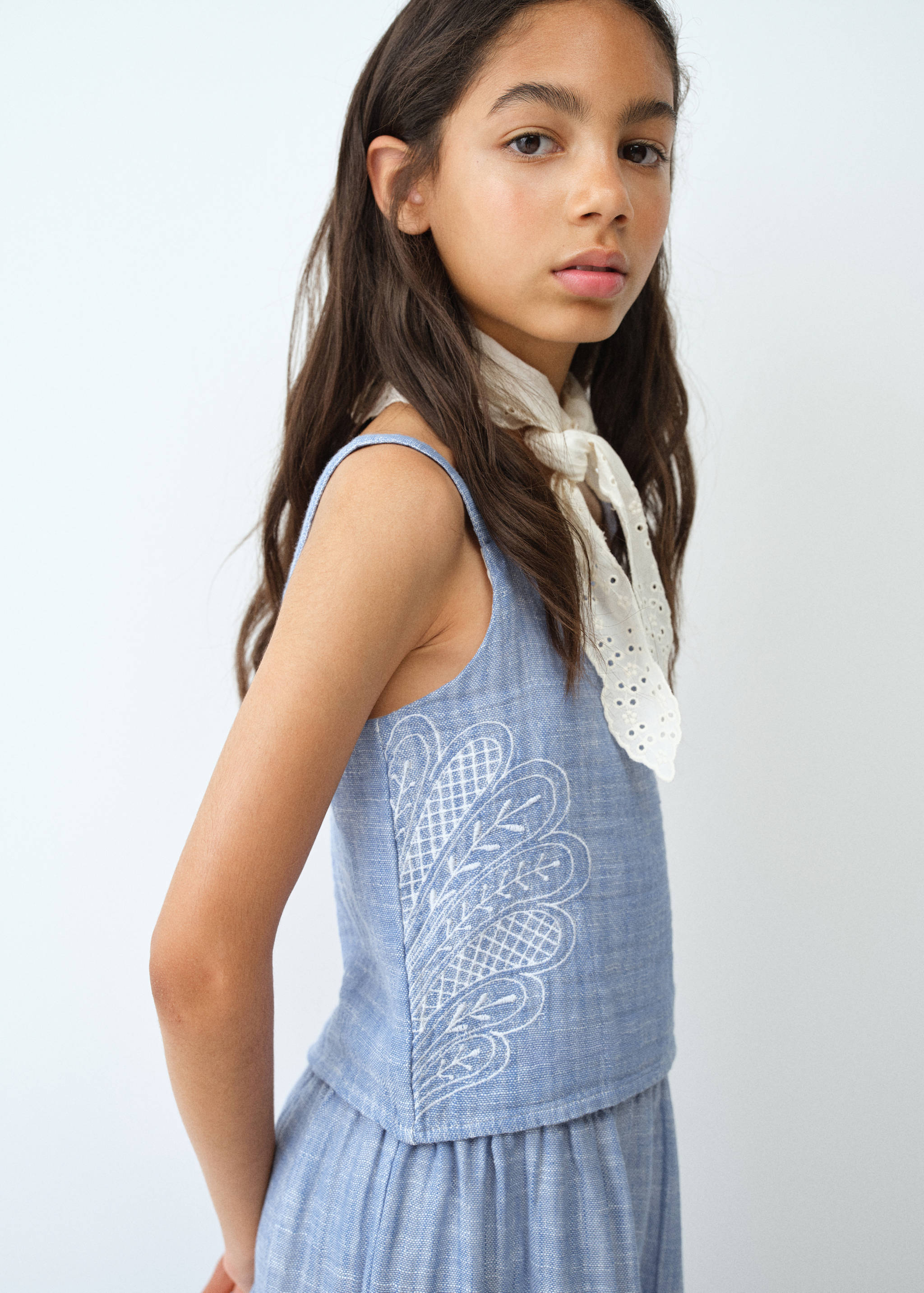 Blouse coton broderies - Détail de l'article 1