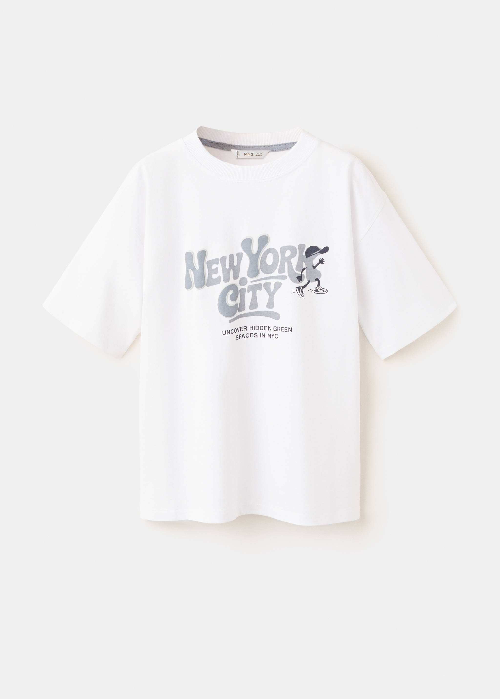 Text cotton T-shirt - Article without model