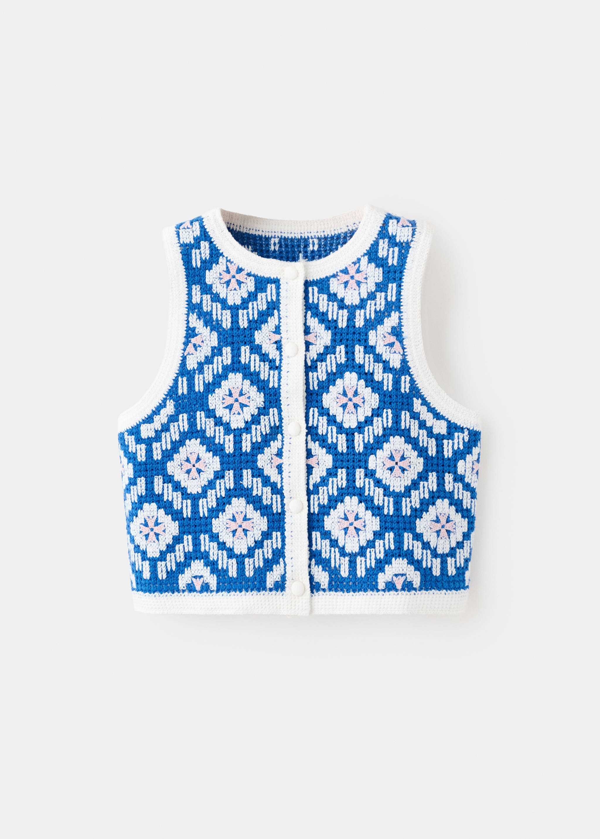 Fringed gilet - Article without model
