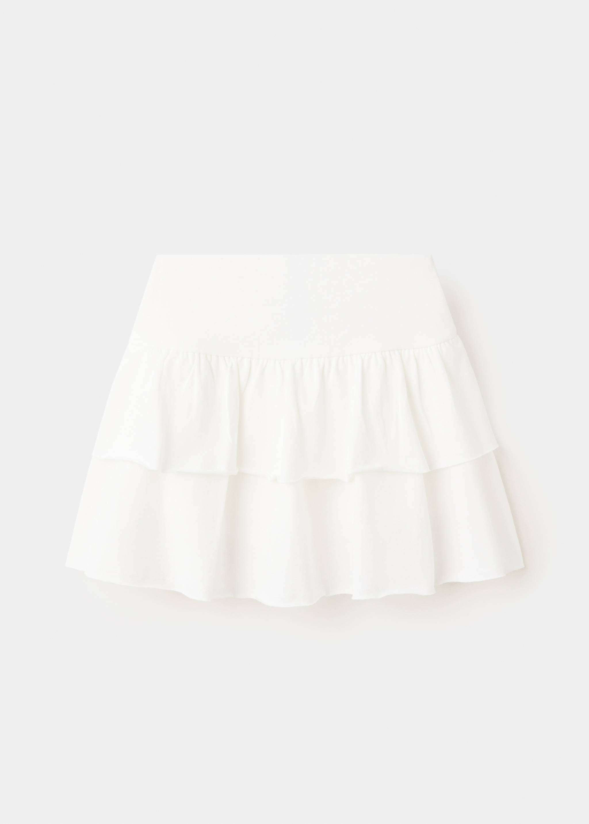 Ruffled cotton skirt - Article without model