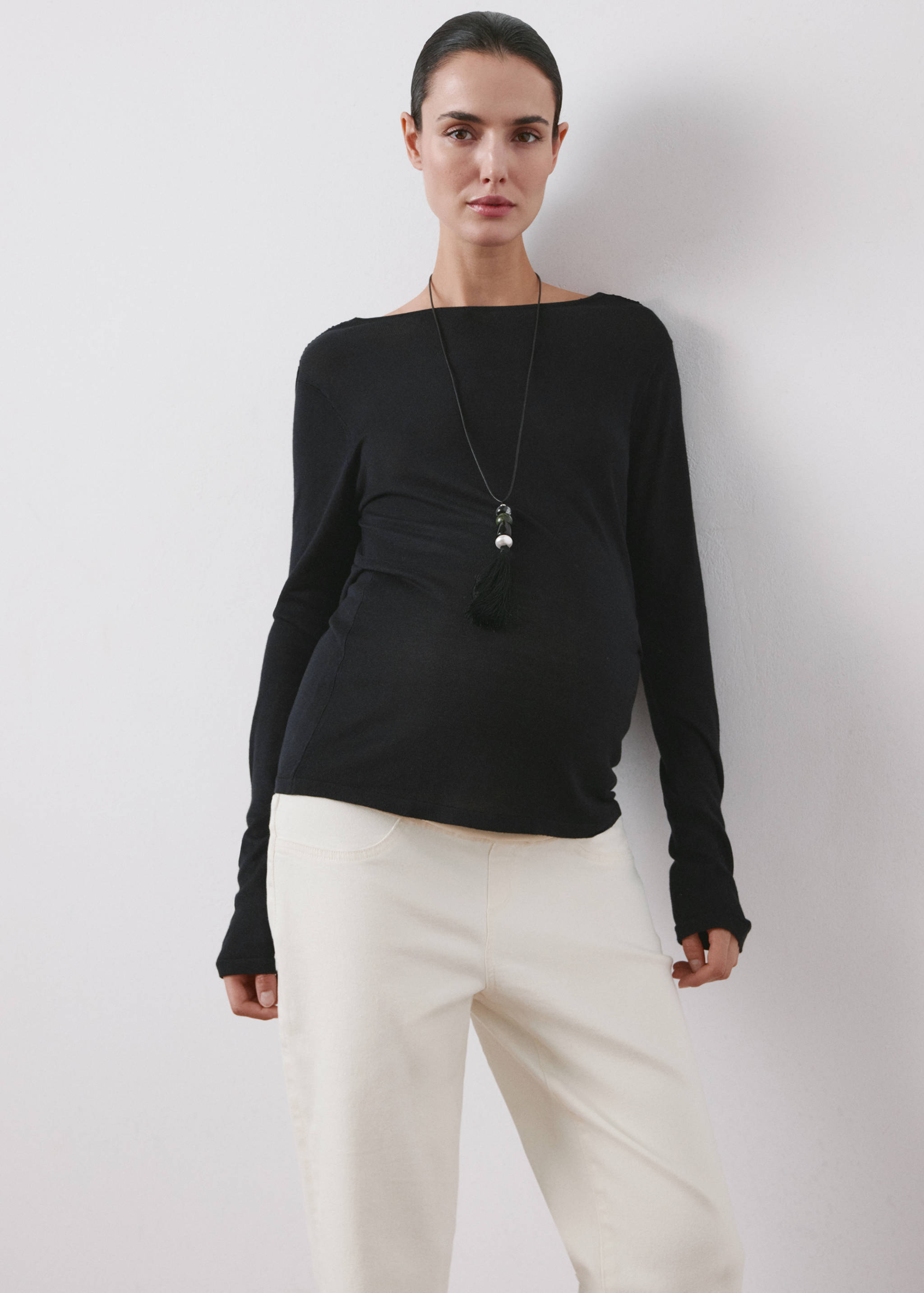 Jean de grossesse flare crop - Détail de l'article 1