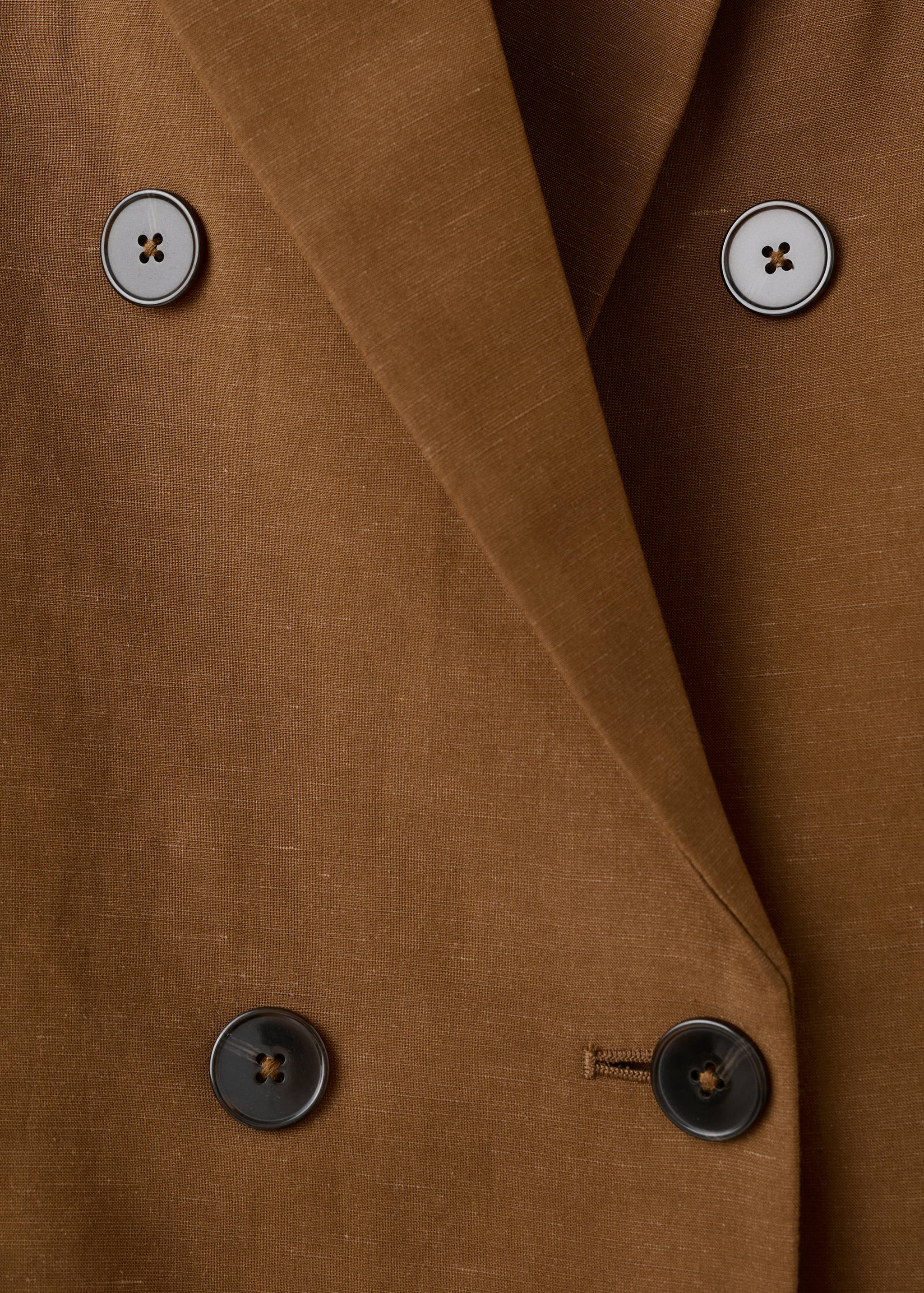 Blazer traje lino doble botonadura - Detalle del artículo 8