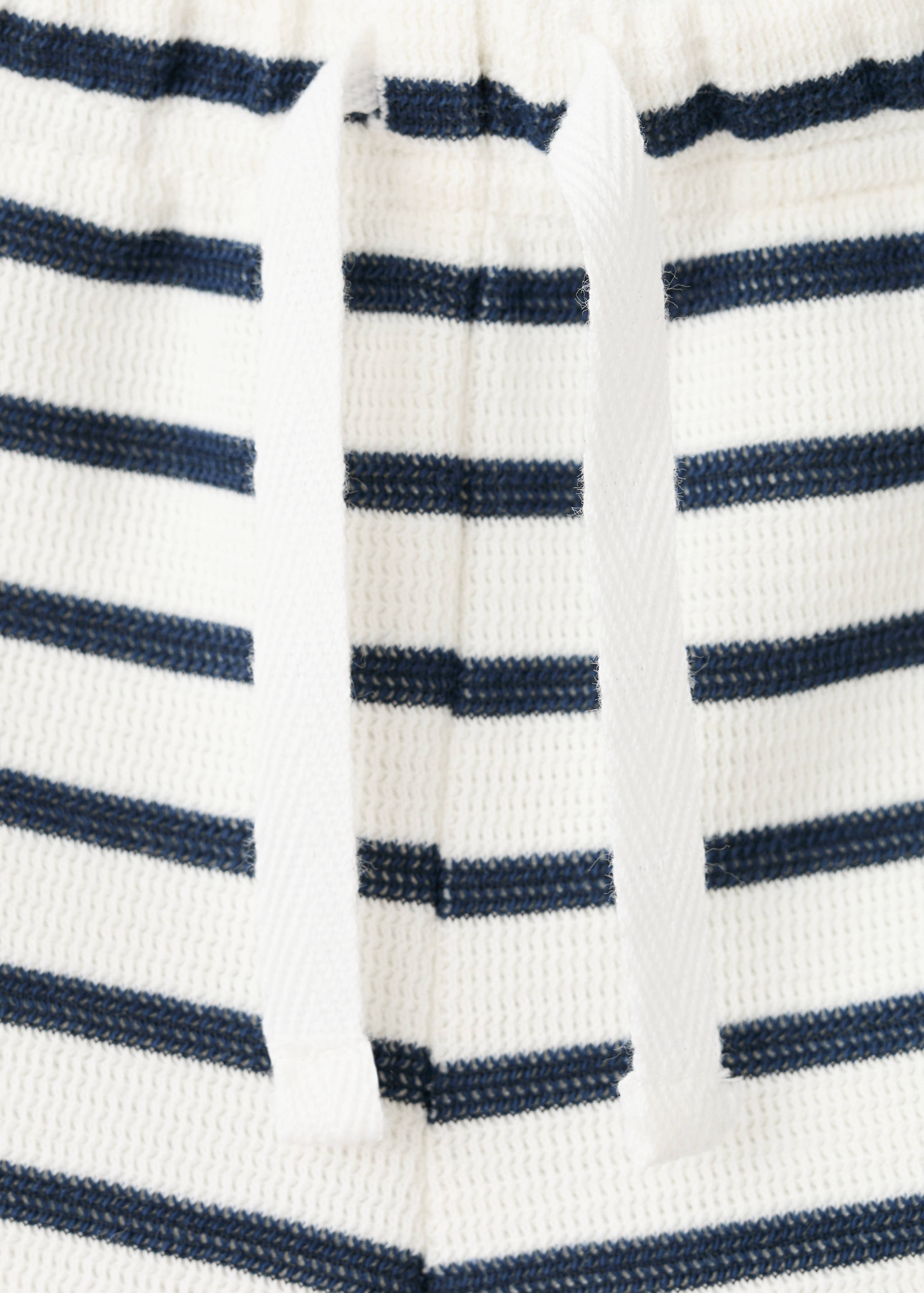Striped cotton shorts - Details of the article 8