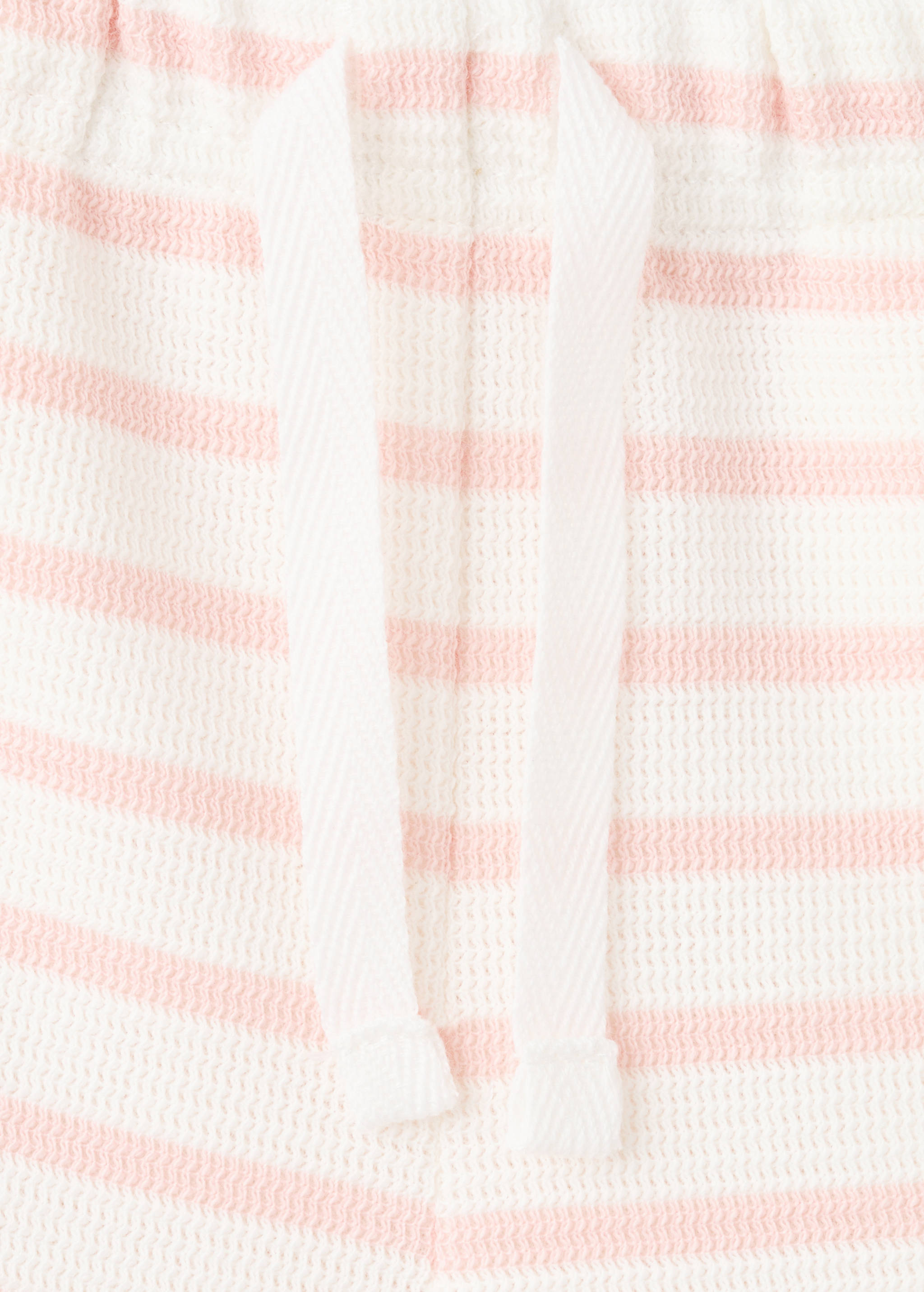 Striped cotton shorts - Details of the article 8
