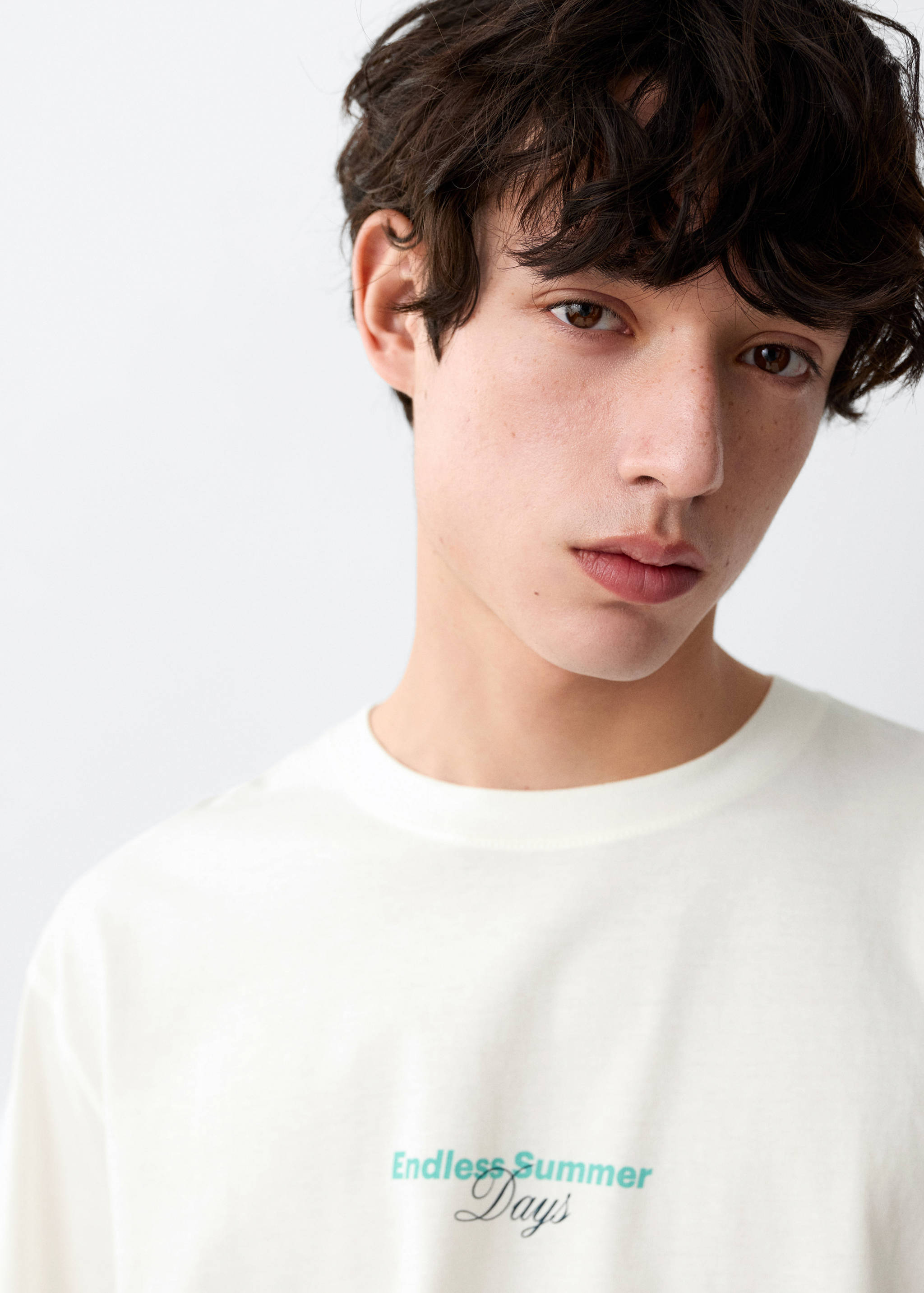 Camiseta algodón estampada - Detalle del artículo 1