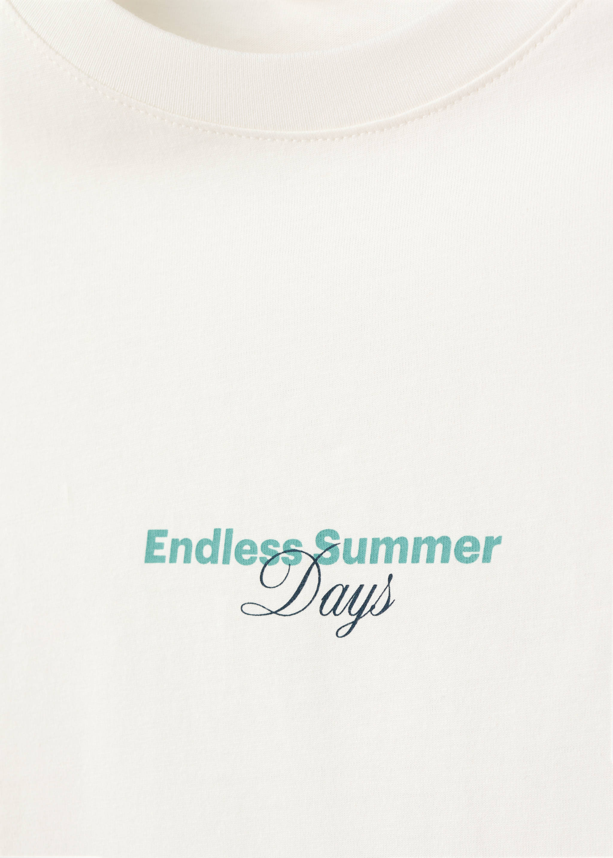 Printed cotton-blend t-shirt - Details of the article 8