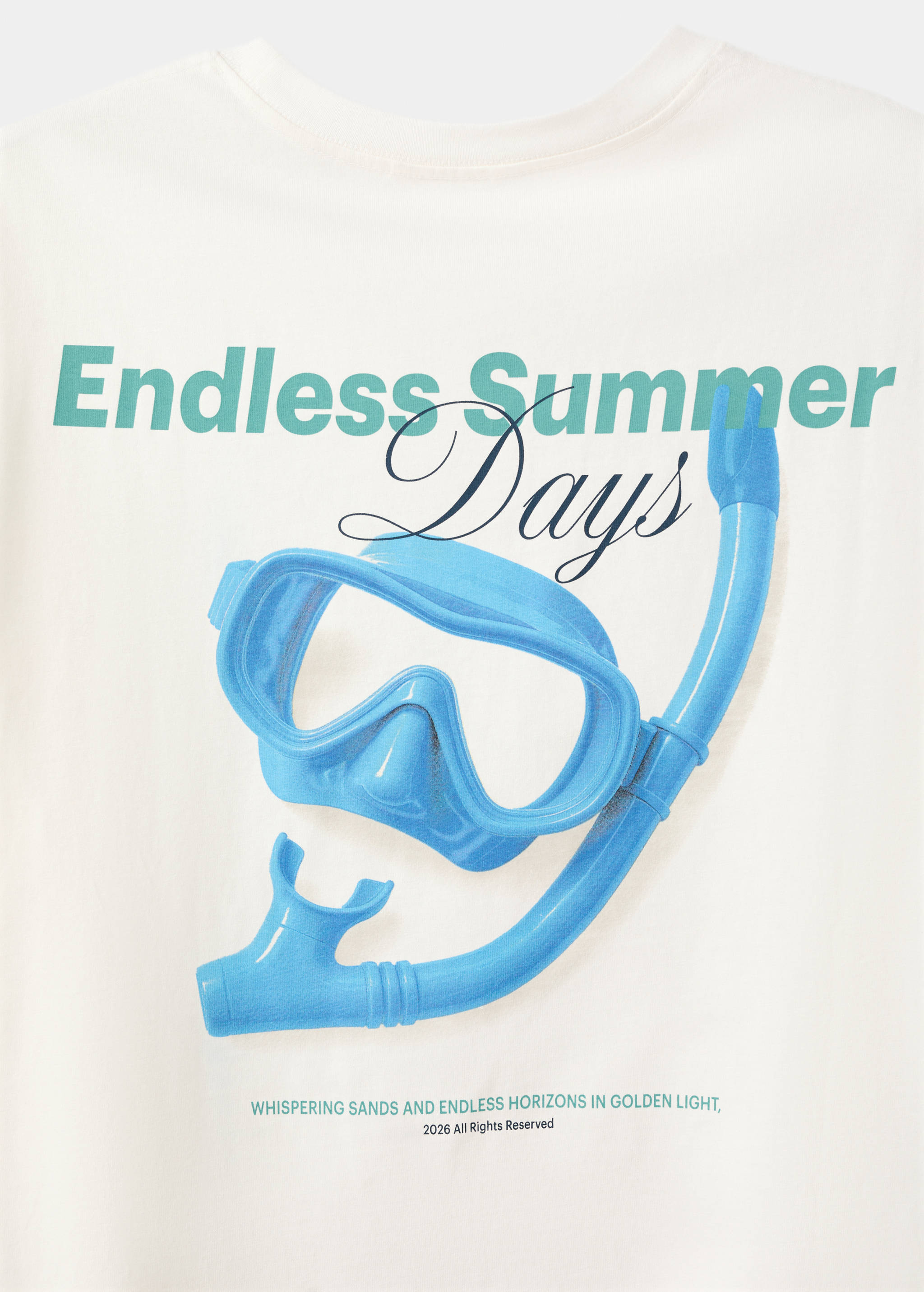 Camiseta algodón estampada - Detalle del artículo 0