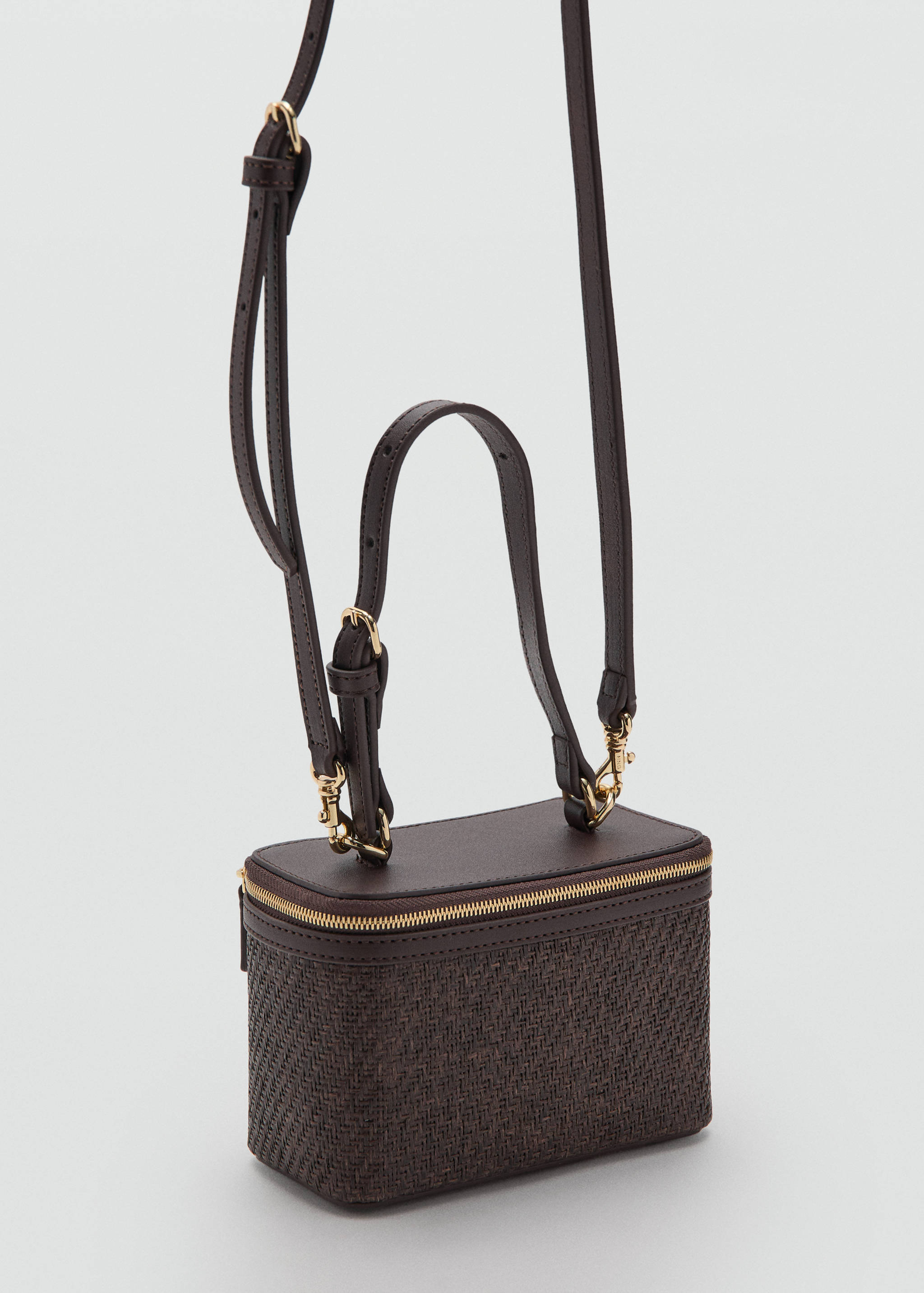 Trousse de toilette fibres naturelles fermeture Éclair - Plan moyen