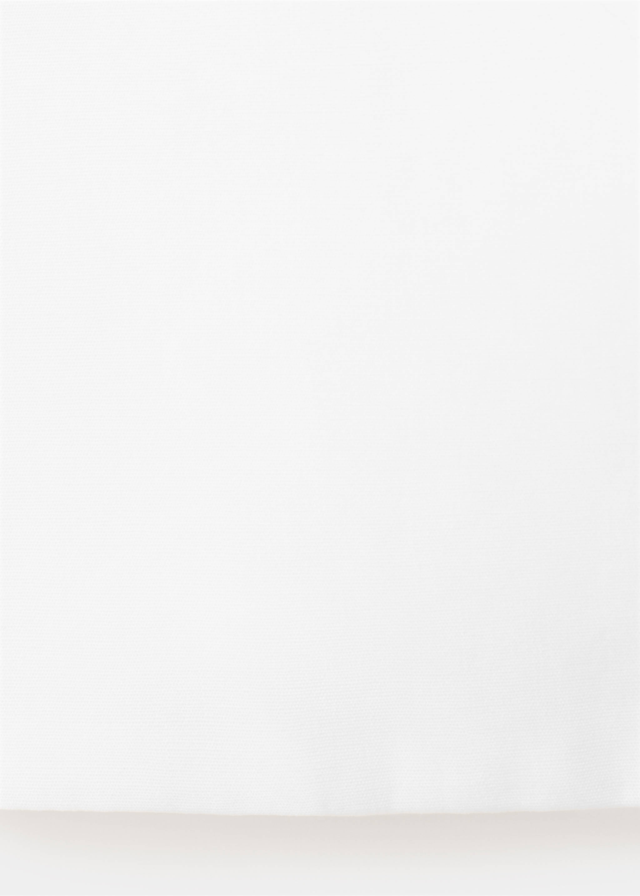 Cotton crop top - Details of the article 0, White. Ref: 27066751-00.