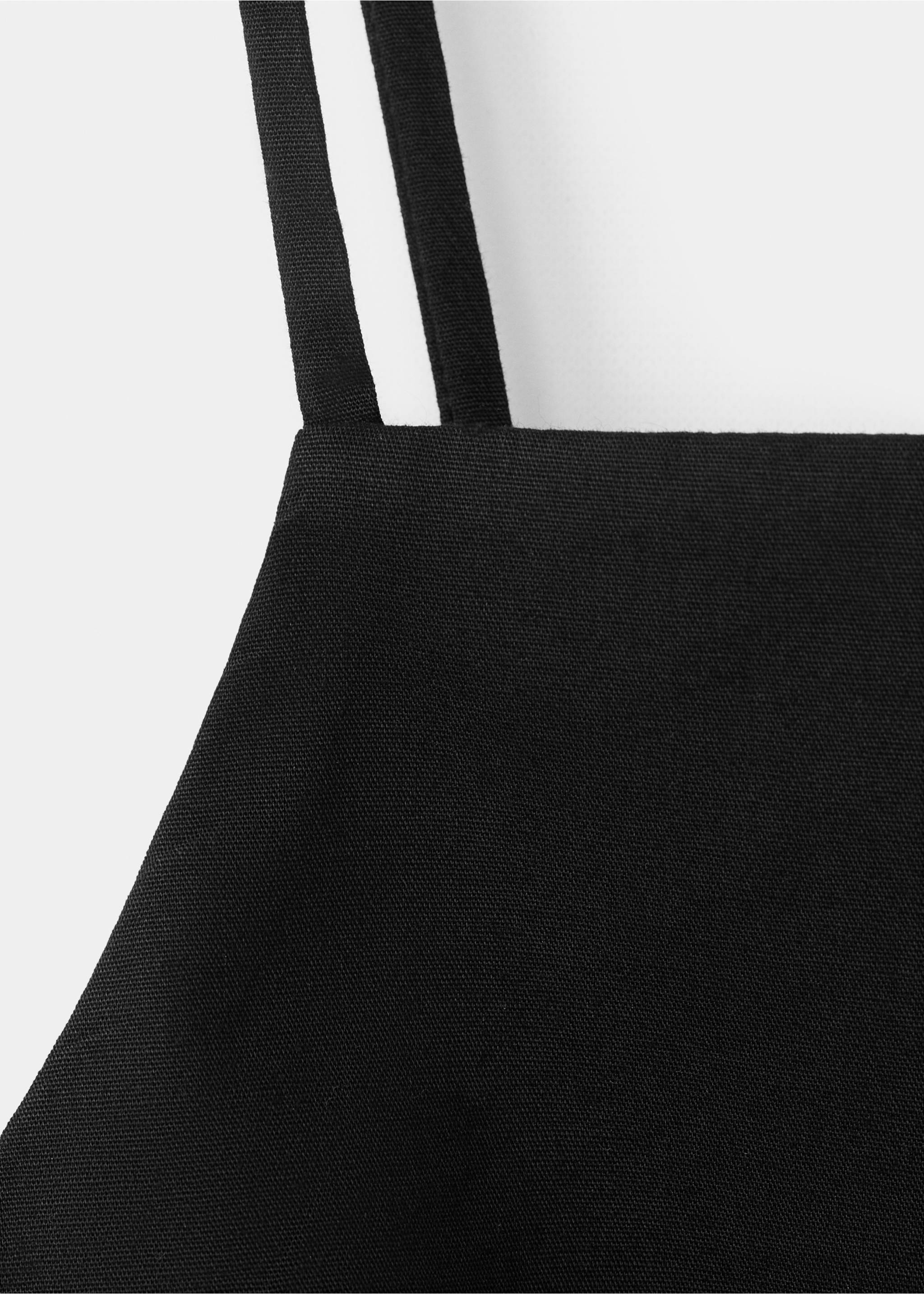 Crop top coton - Détail de l'article 8, Noir. Ref: 27066751-00.