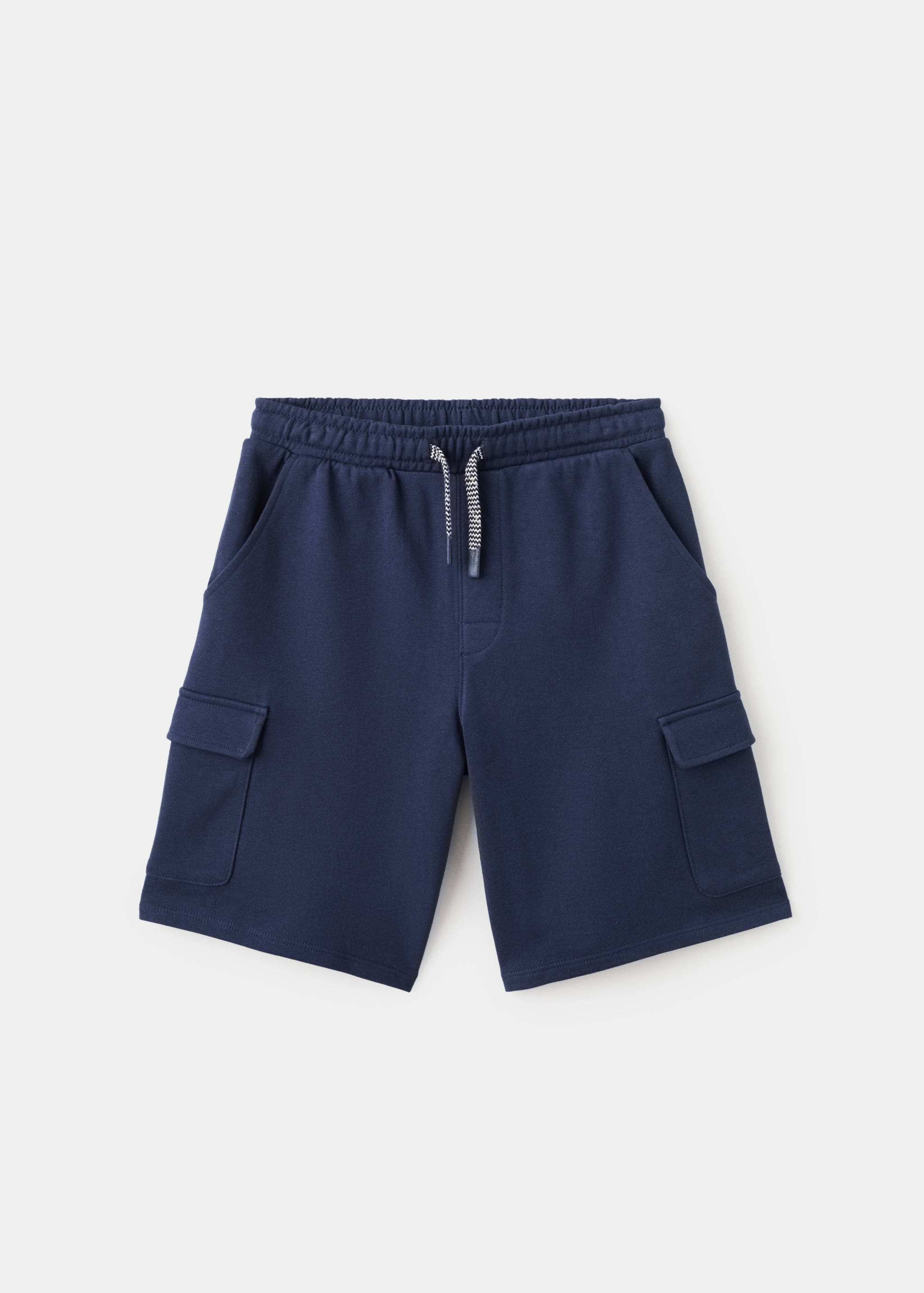 Drawstring cargo Bermuda shorts - Товар без моделі