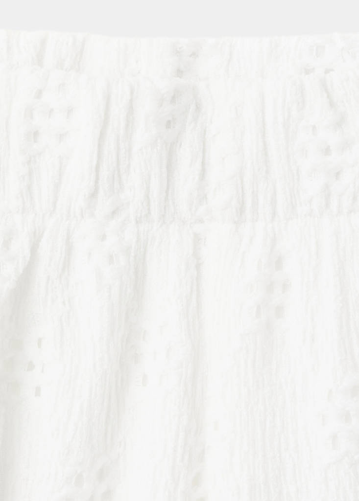Straight trousers with embroidered details — Off White