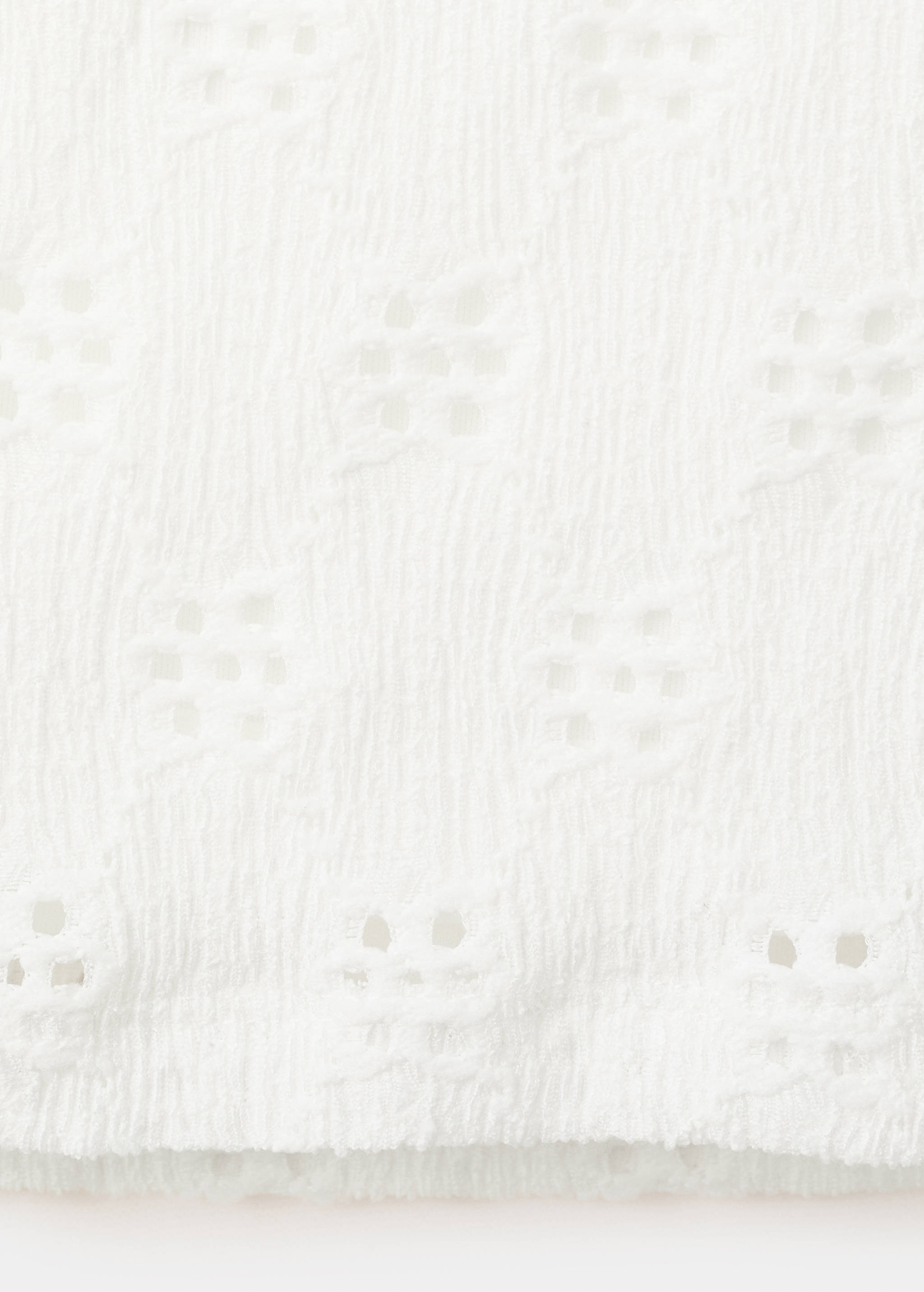 Straight trousers with embroidered details - Details of the article 0