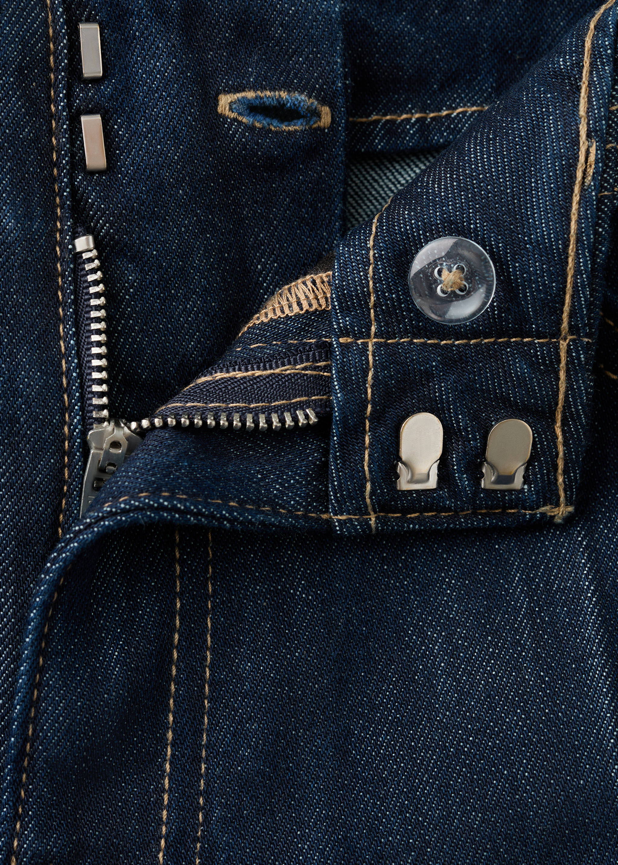 Bermuda jorts denim tiro medio - Detalle del artículo 8