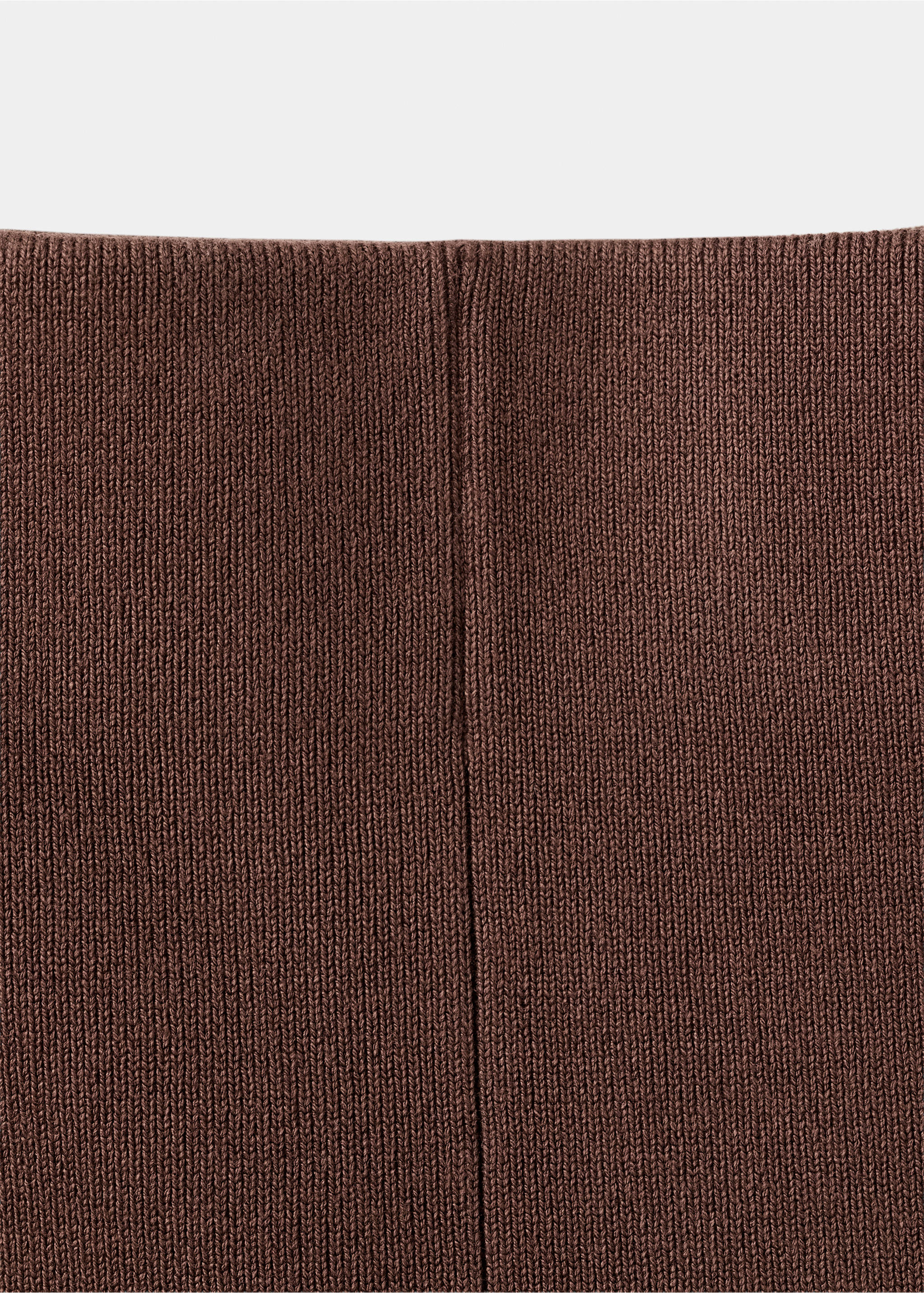 Leggings mit Saumschlitz - Detail des Artikels 8, Schokolade. Ref: 27067155-00.