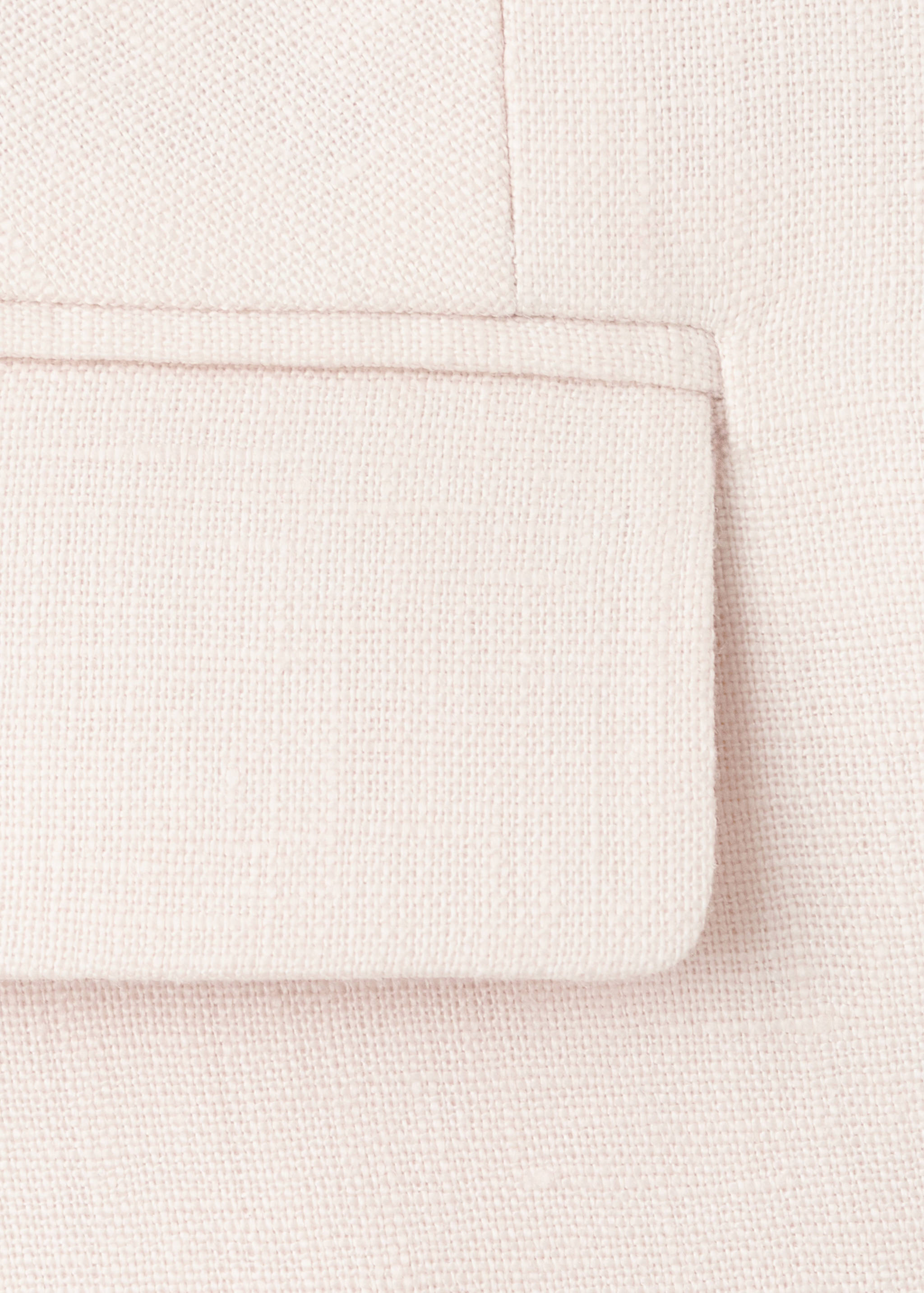 Linen suit waistcoat - Details of the article 0