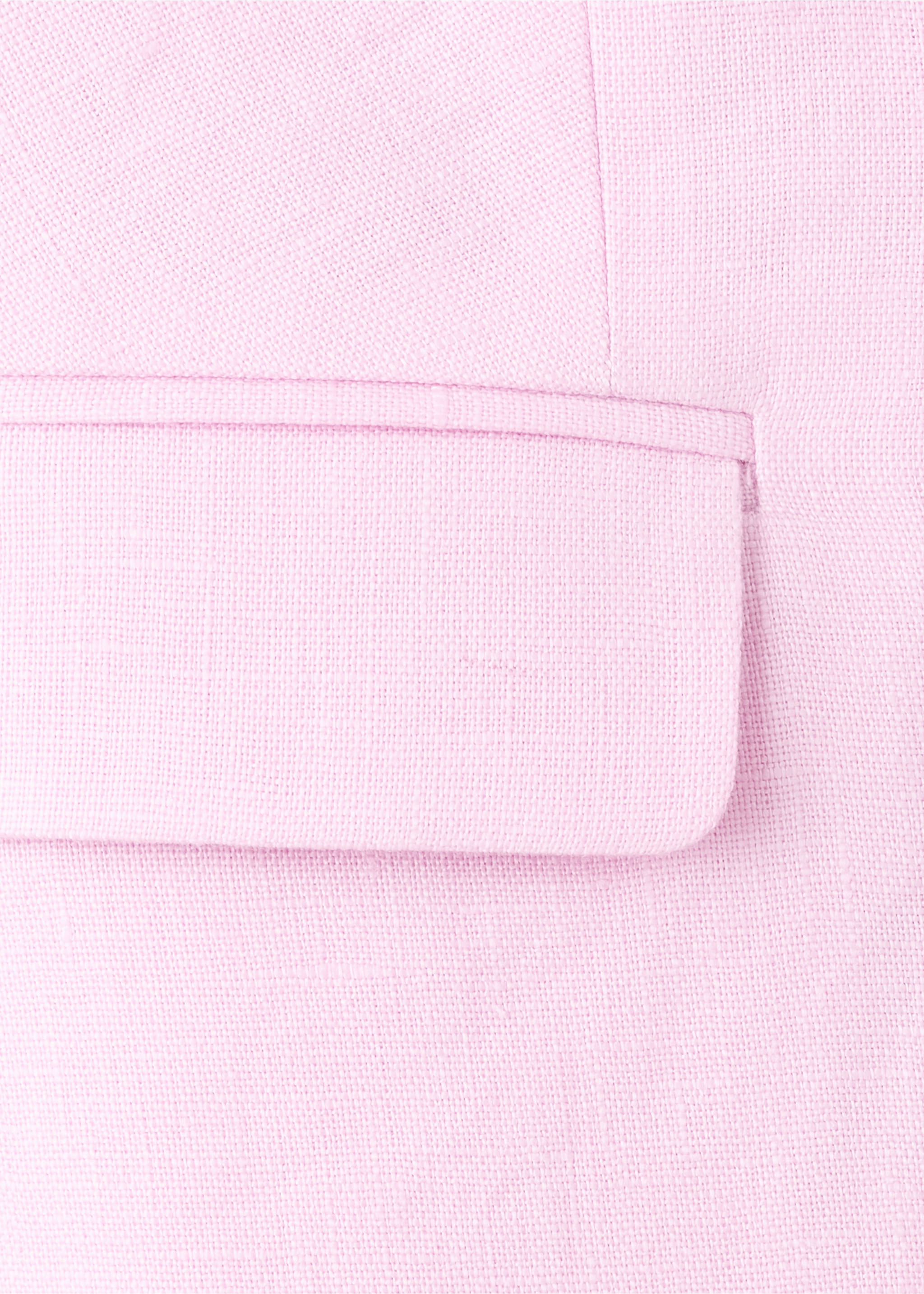 Gilet costume lin - Détail de l'article 0, Rose. Ref: 27067156-00.