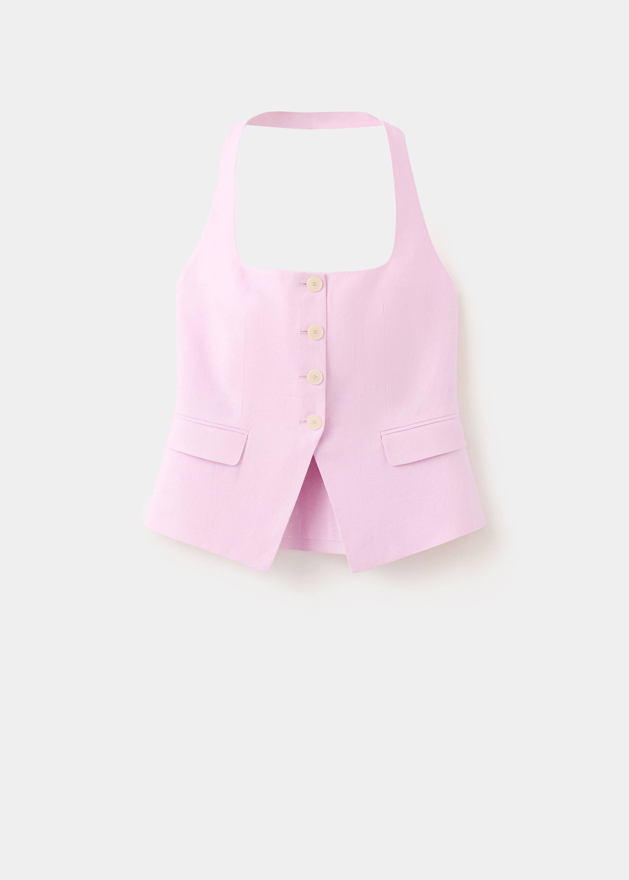 Chaleco traje lino - Artículo sin modelo