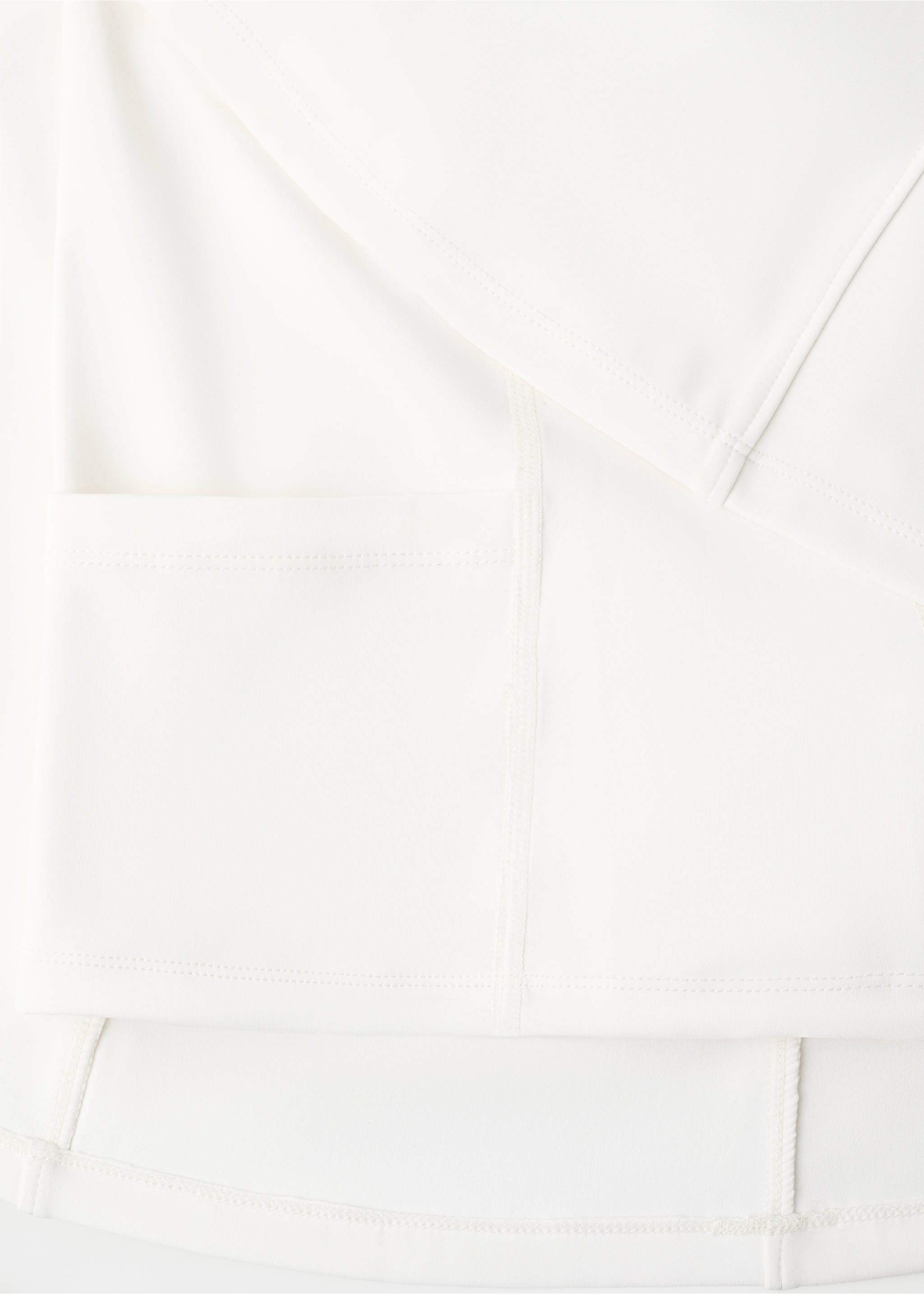 Vestido corto tirantes - Detalle del artículo 0, Blanco roto. Ref: 27067164-00.