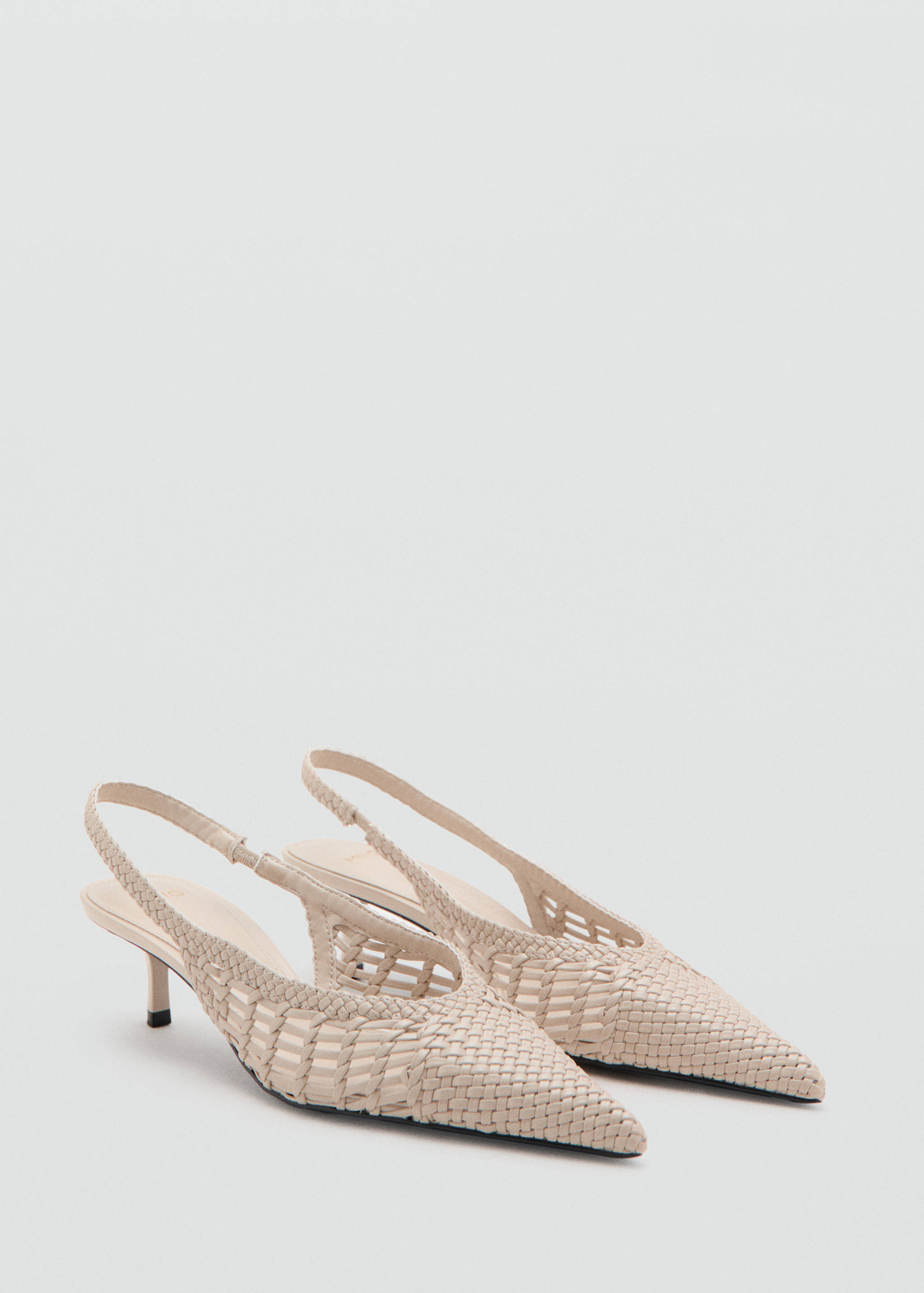Woven toe cap shoe - Medium plane