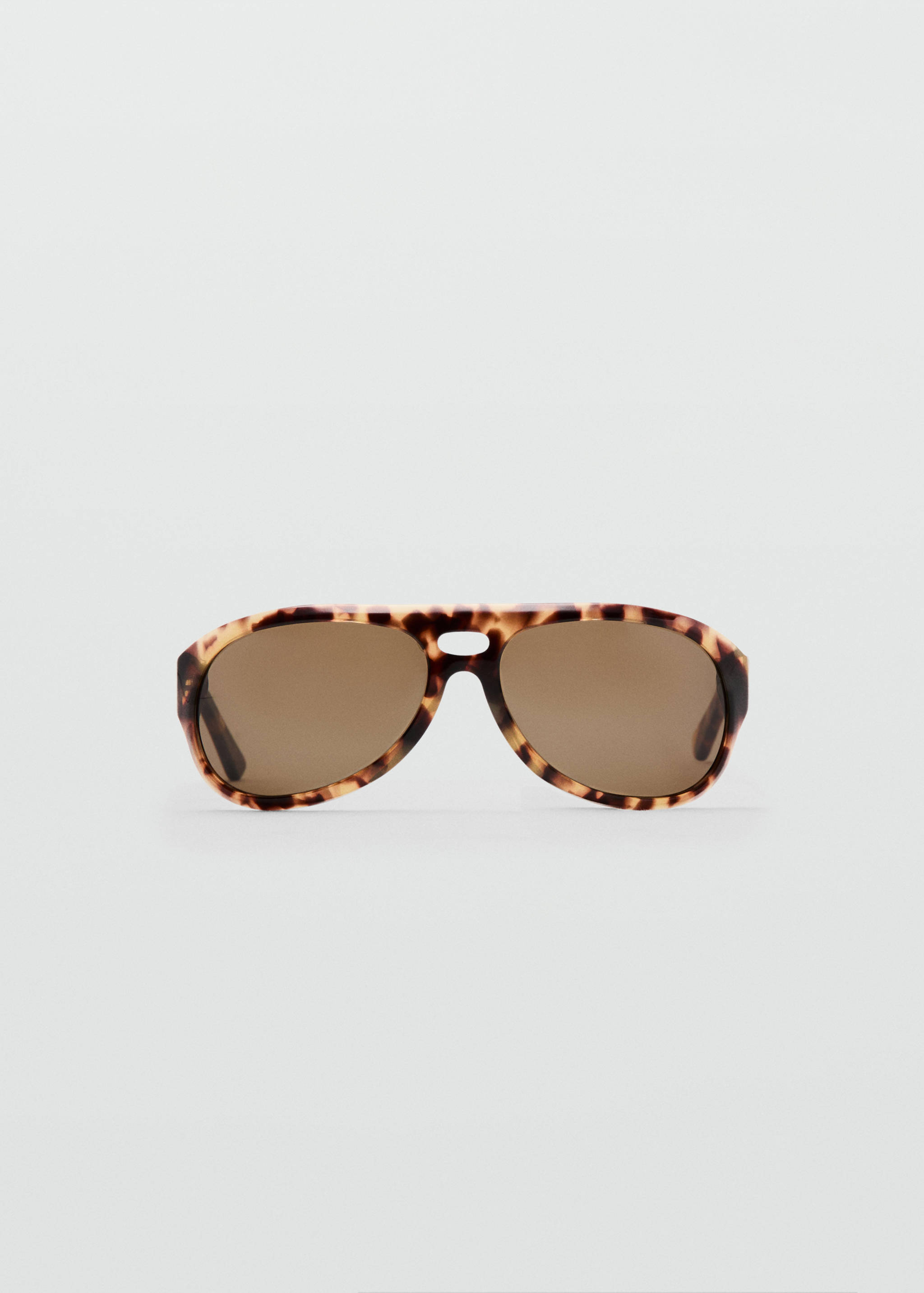 Aviator sunglasses with plastic frame - Article without model