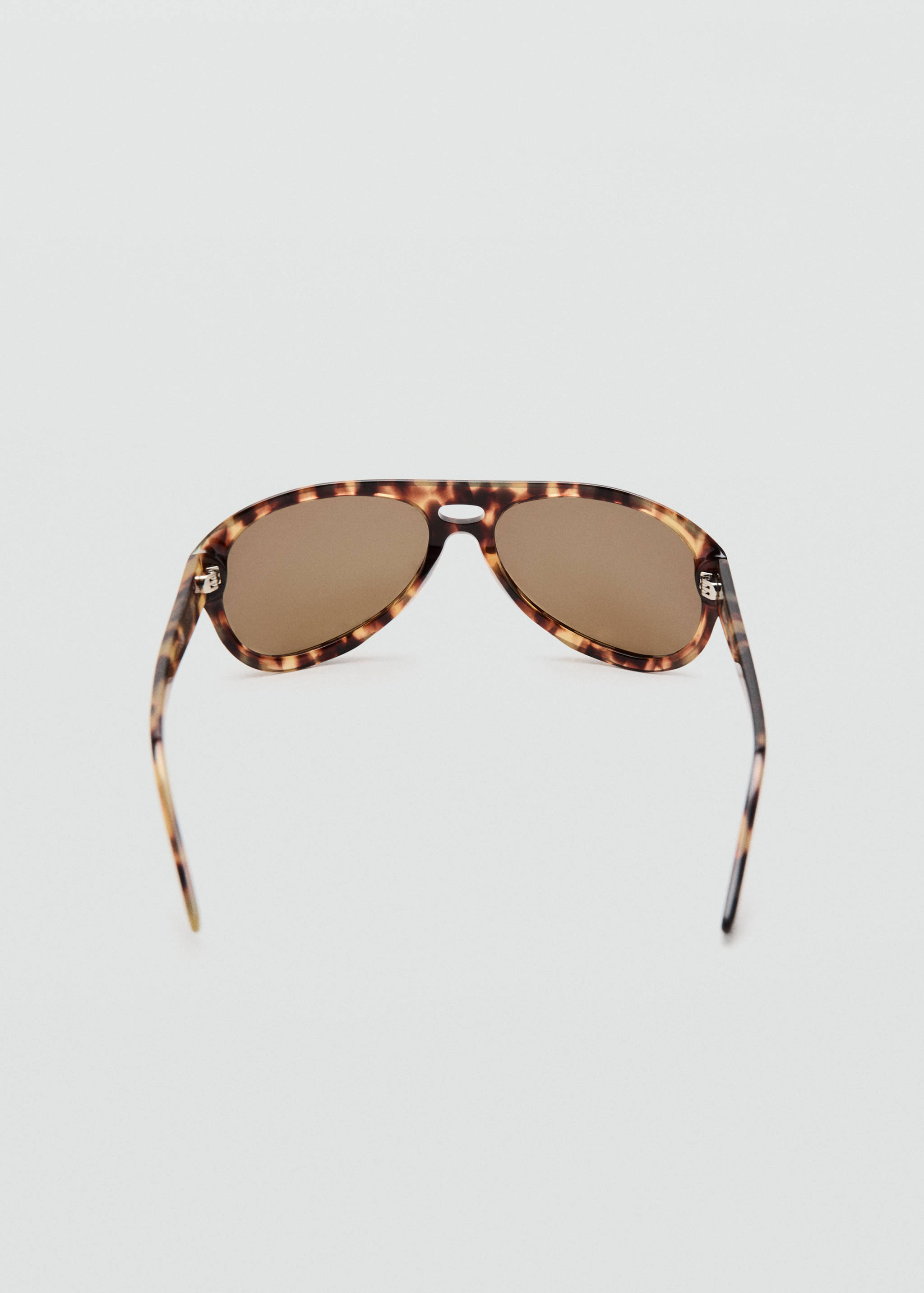 Aviator sunglasses with plastic frame - Details of the article 1