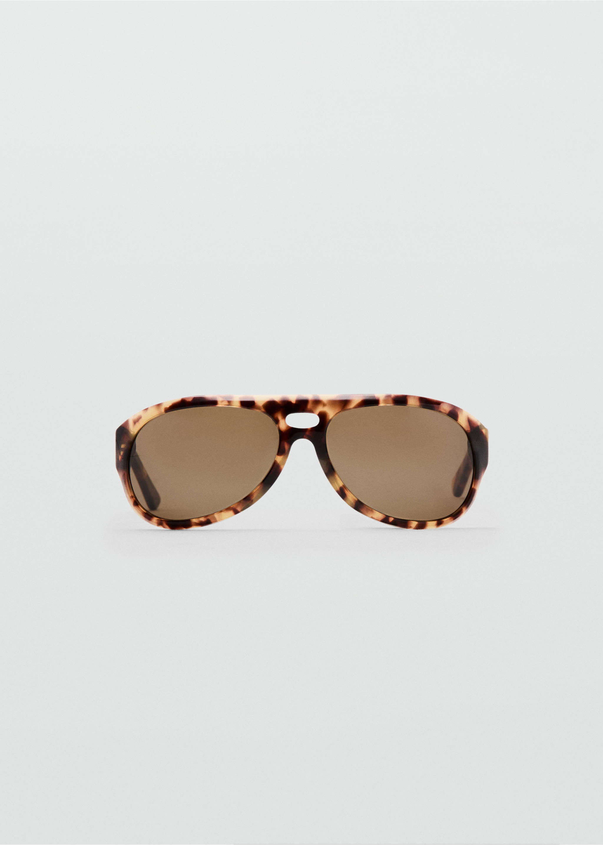 Aviator sunglasses with plastic frame - Article without model, Chocolate. Ref: 27067789-00.
