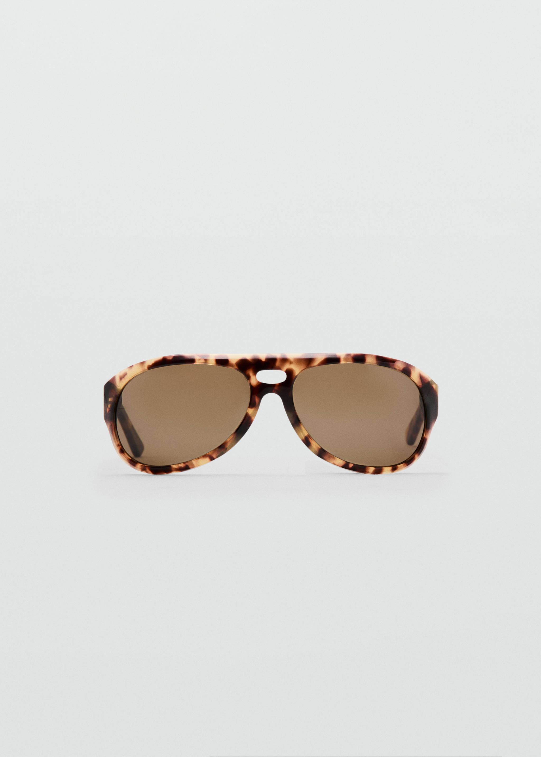Okulary przeciwsłoneczne aviator z oprawką z tworzywa sztucznego - Artykuł bez modela/modelki