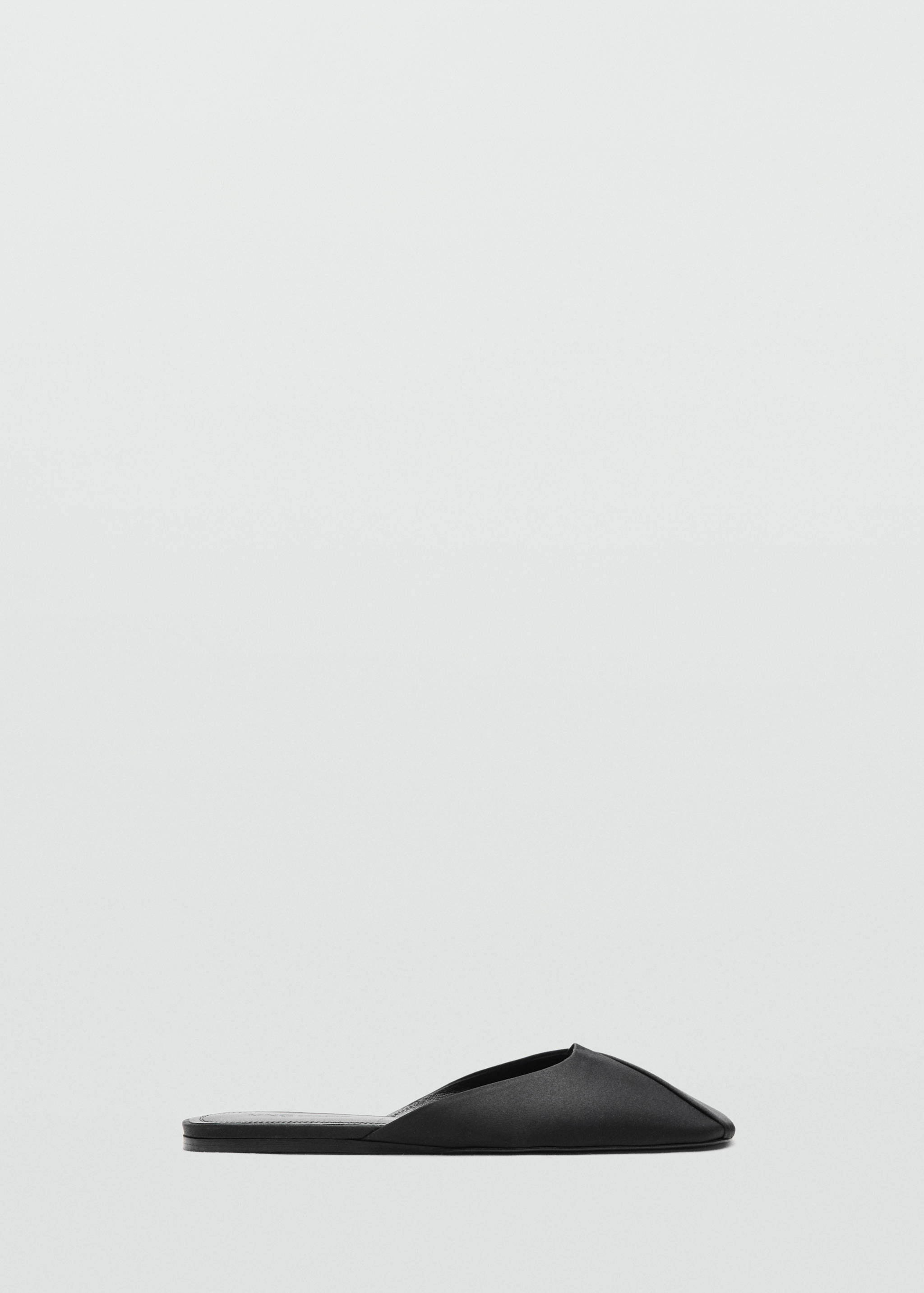 Backless flat shoe - Article without model