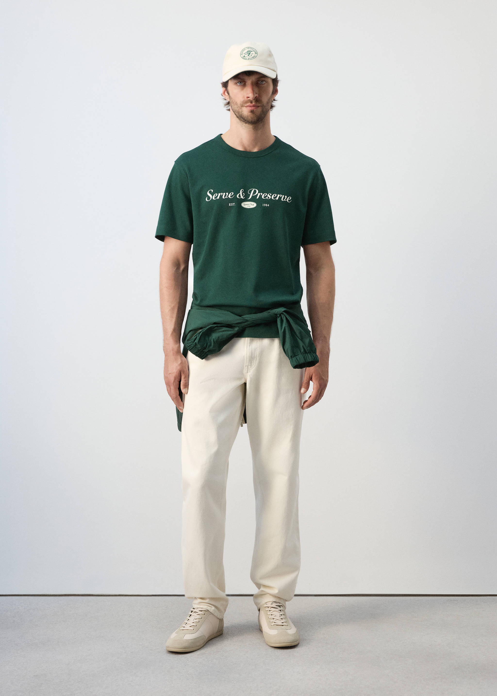 100% cotton printed t-shirt - General plane