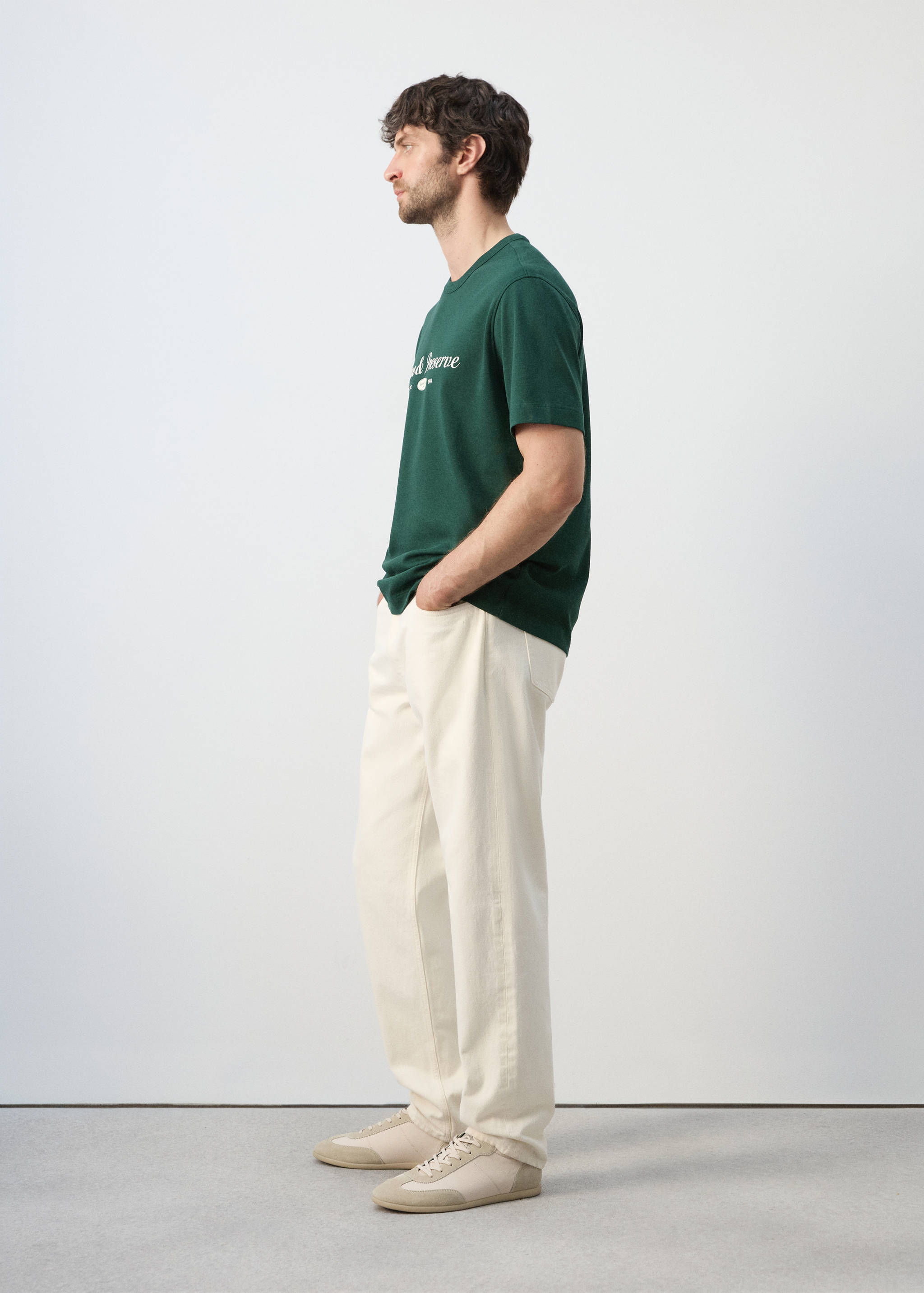 100% cotton printed t-shirt - Details of the article 2