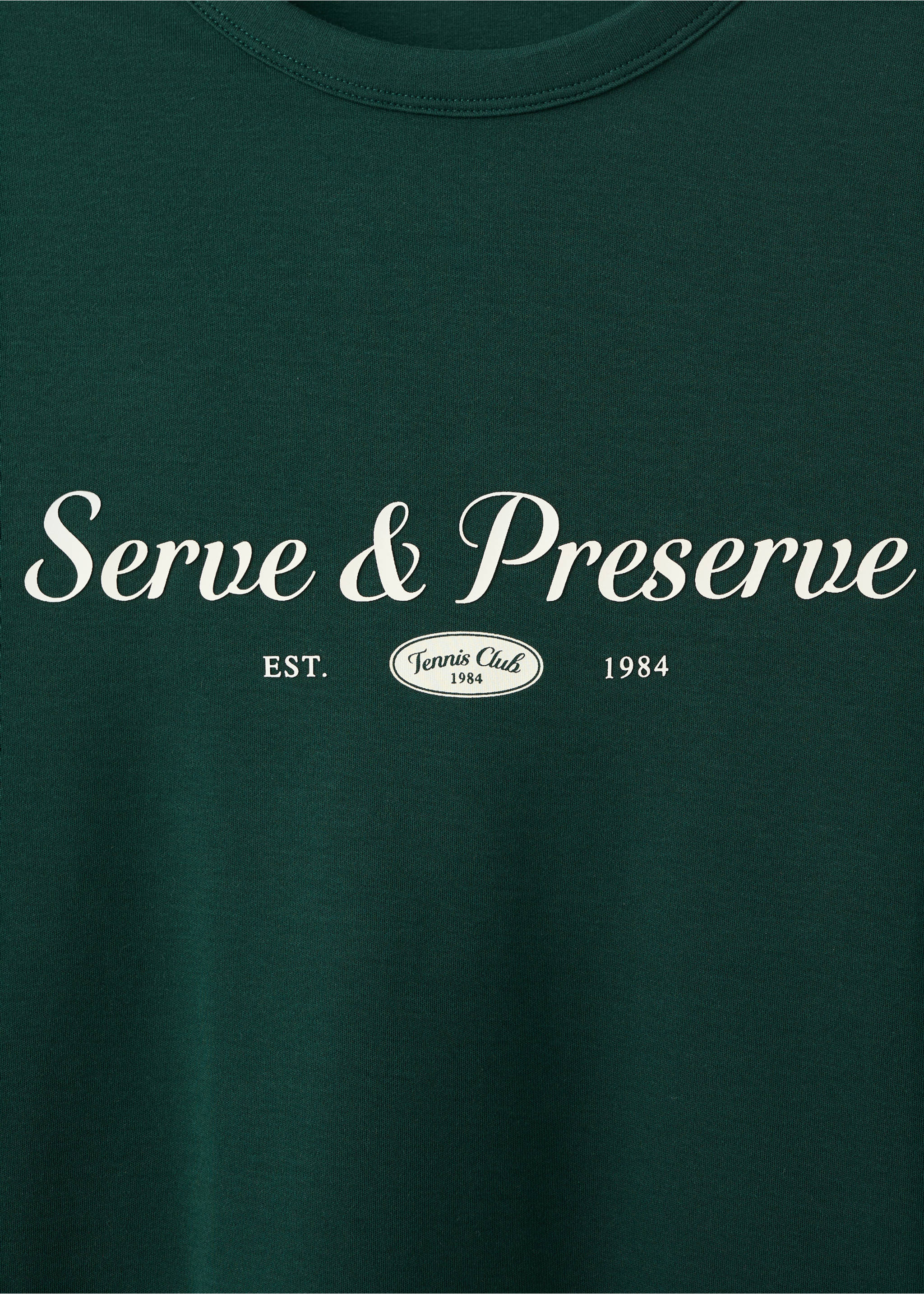 T-shirt 100 % coton imprimé - Détail de l'article 8, Vert foncé. Ref: 27067792-00.