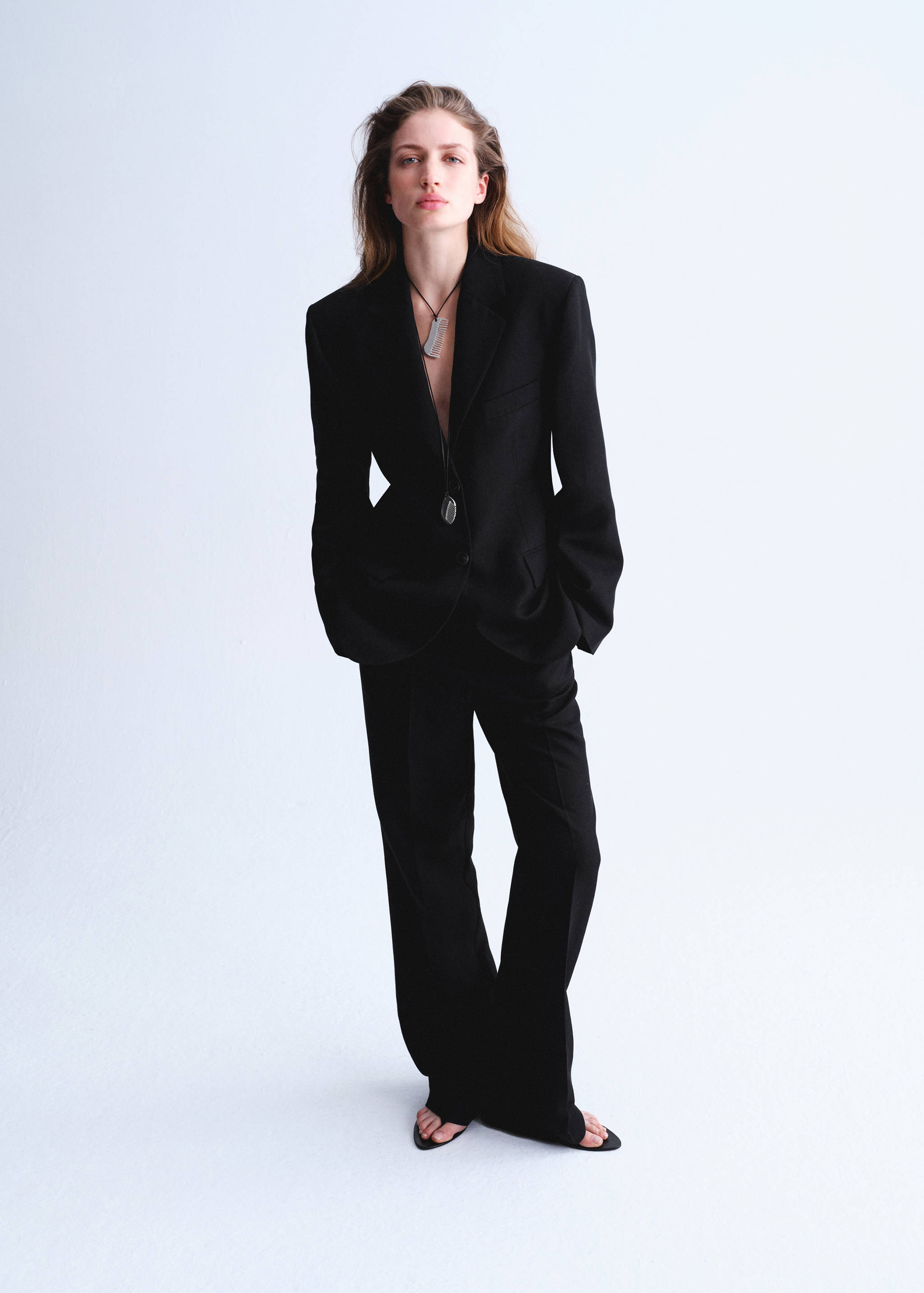 Blazer de vestit cenyit - Detall de l'article 6