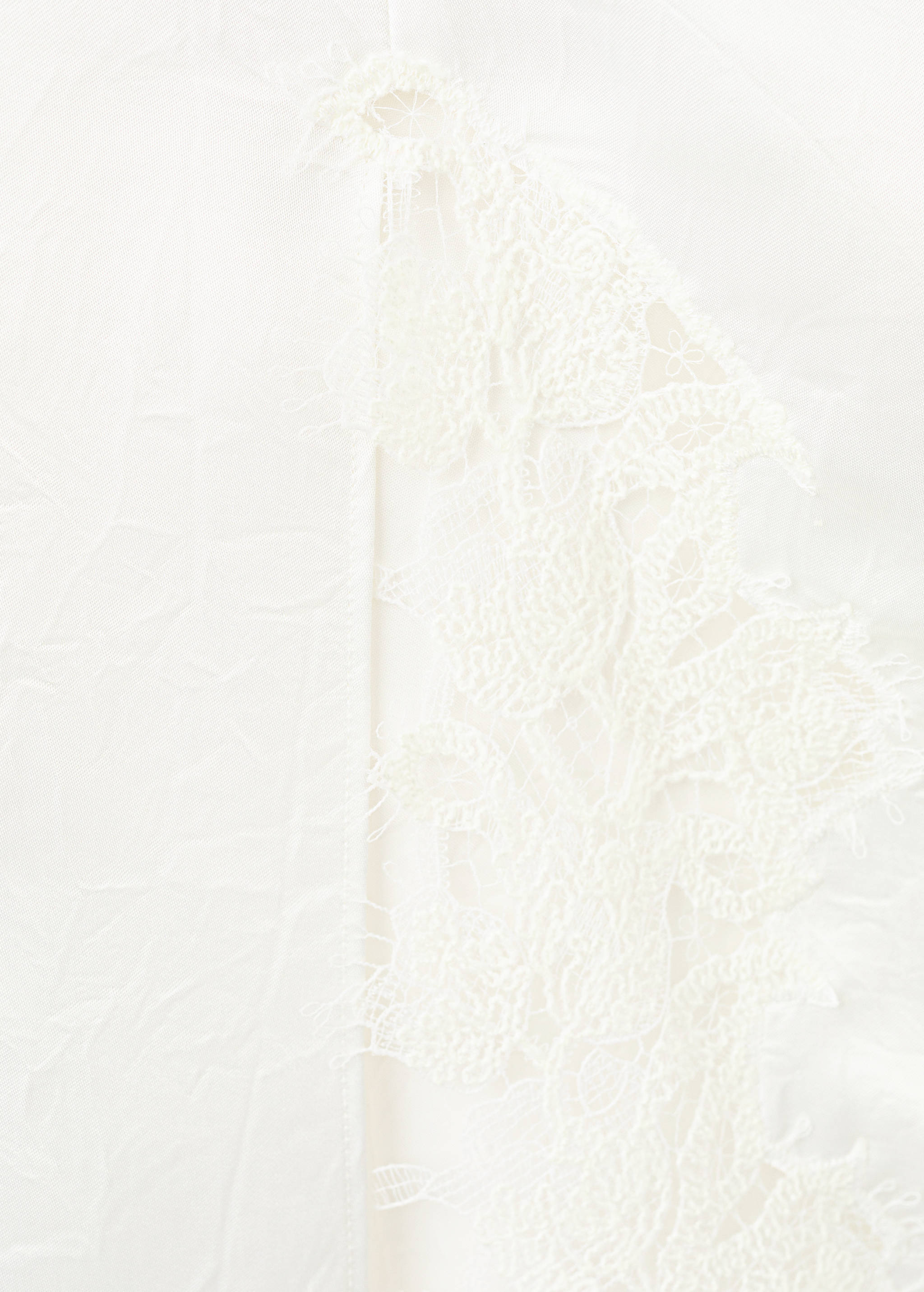 Satin lace skirt - Details of the article 8